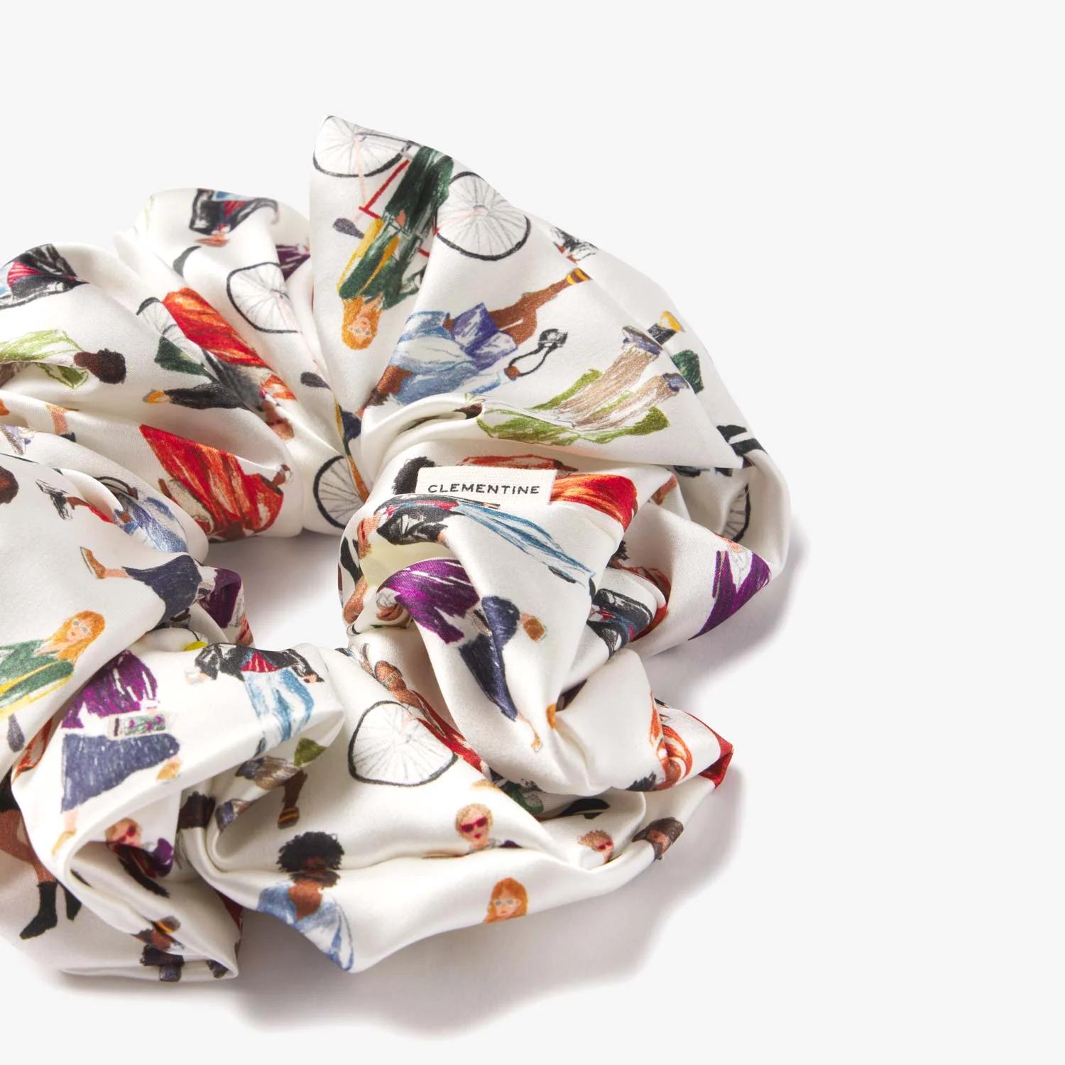 People and Places Silk Scrunchie XL - Image 5