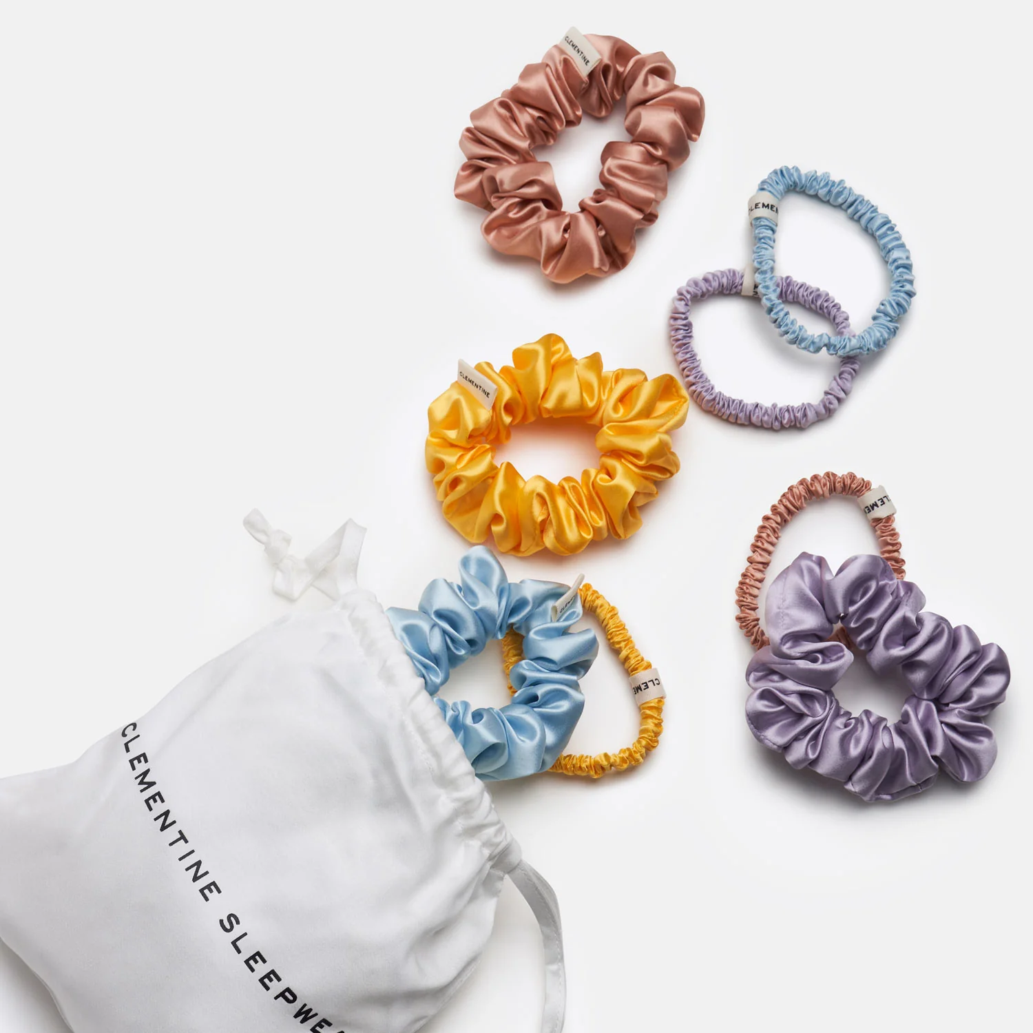Organic Silk Scrunchie Pack - Image 31