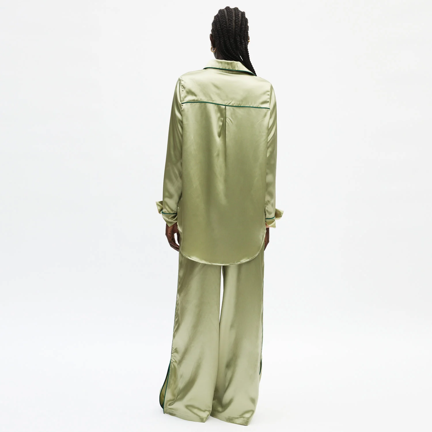 Organic Silk Long Pajama Set - Image 20