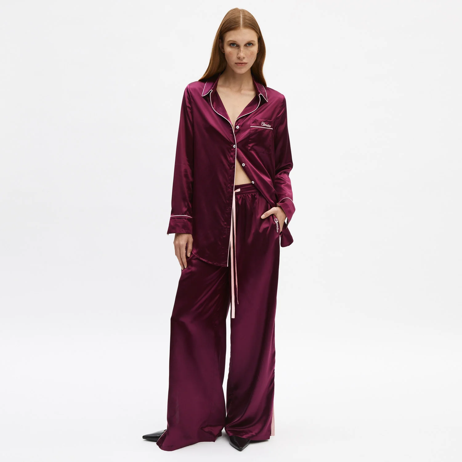 Organic Silk Long Pajama Set - Image 7