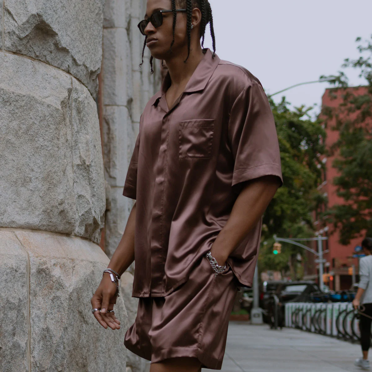 Men's Organic Silk Shorts - Image 17