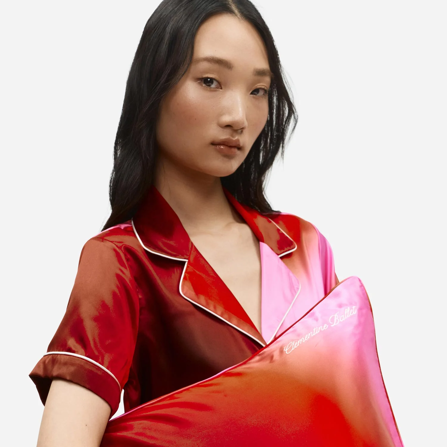 Ombre Organic Silk Pillowcase - Image 2