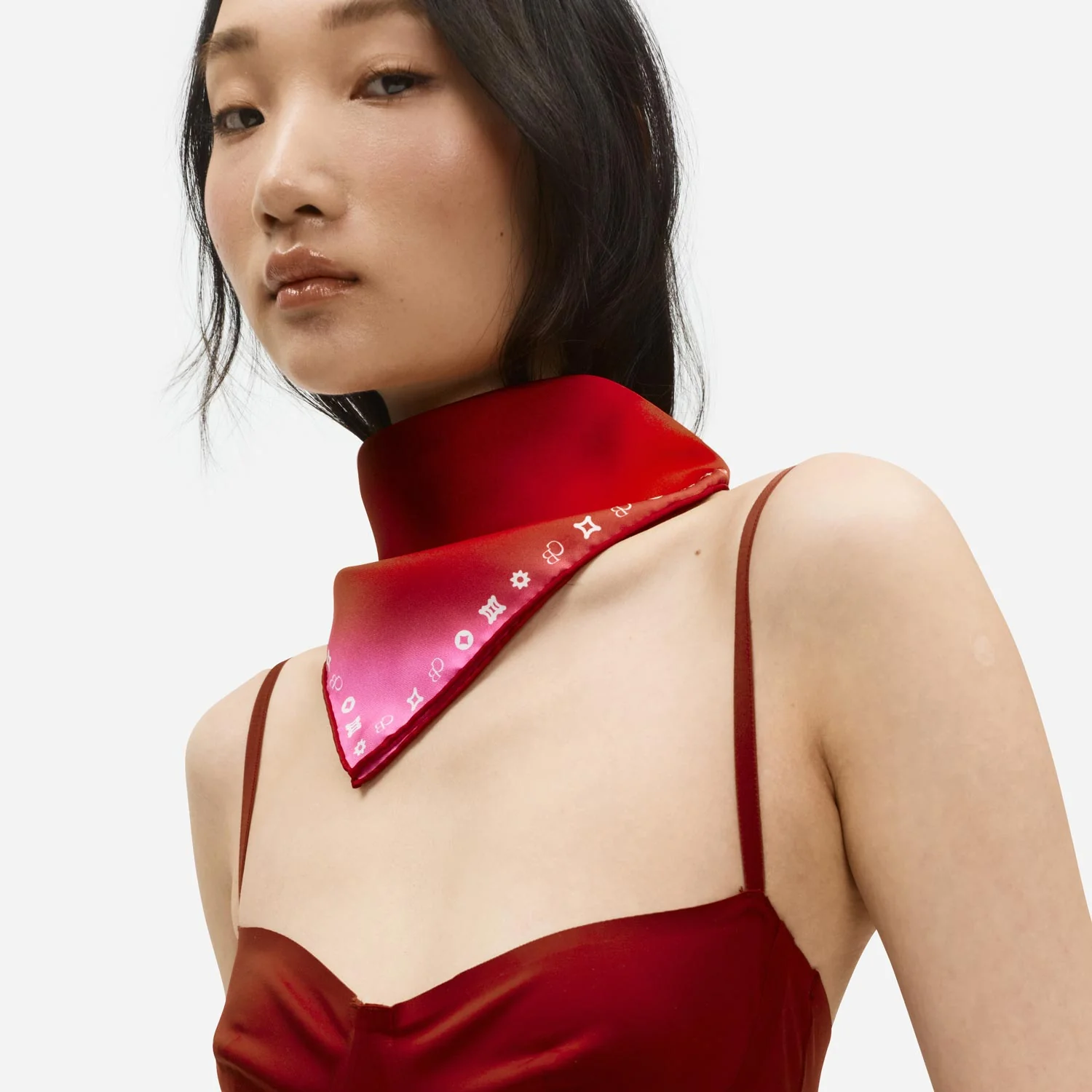 Ombre Organic Silk Scarf - Image 19