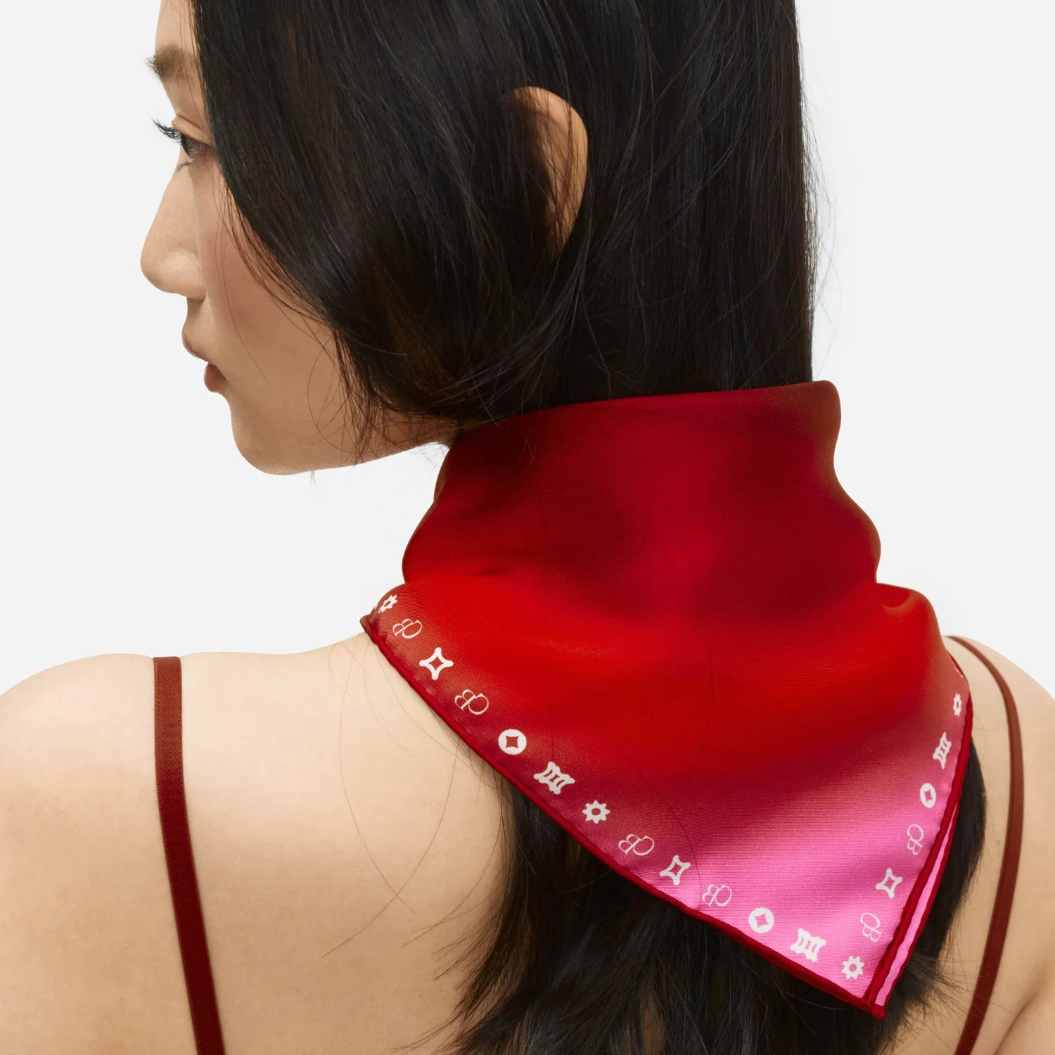Ombre Organic Silk Scarf - Image 21