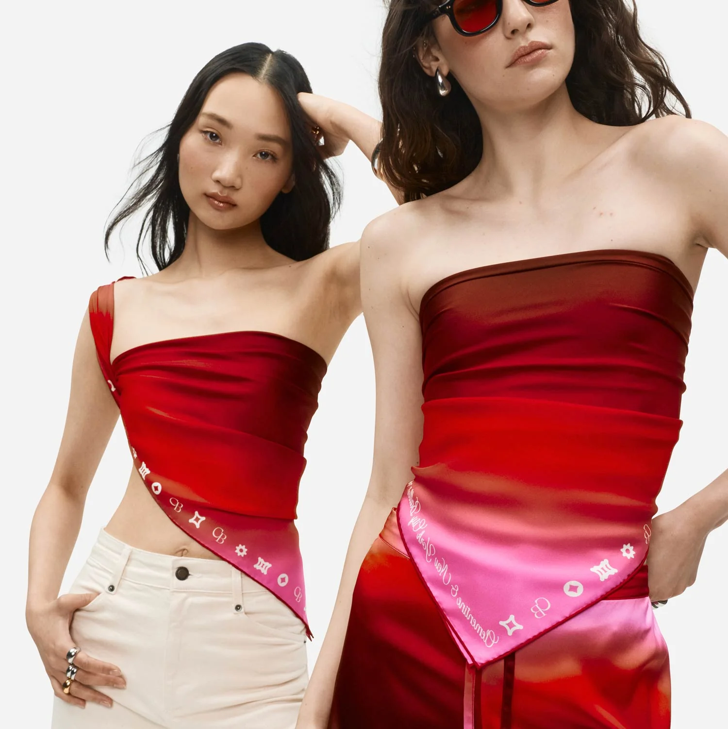 Ombre Organic Silk Scarf - Image 5