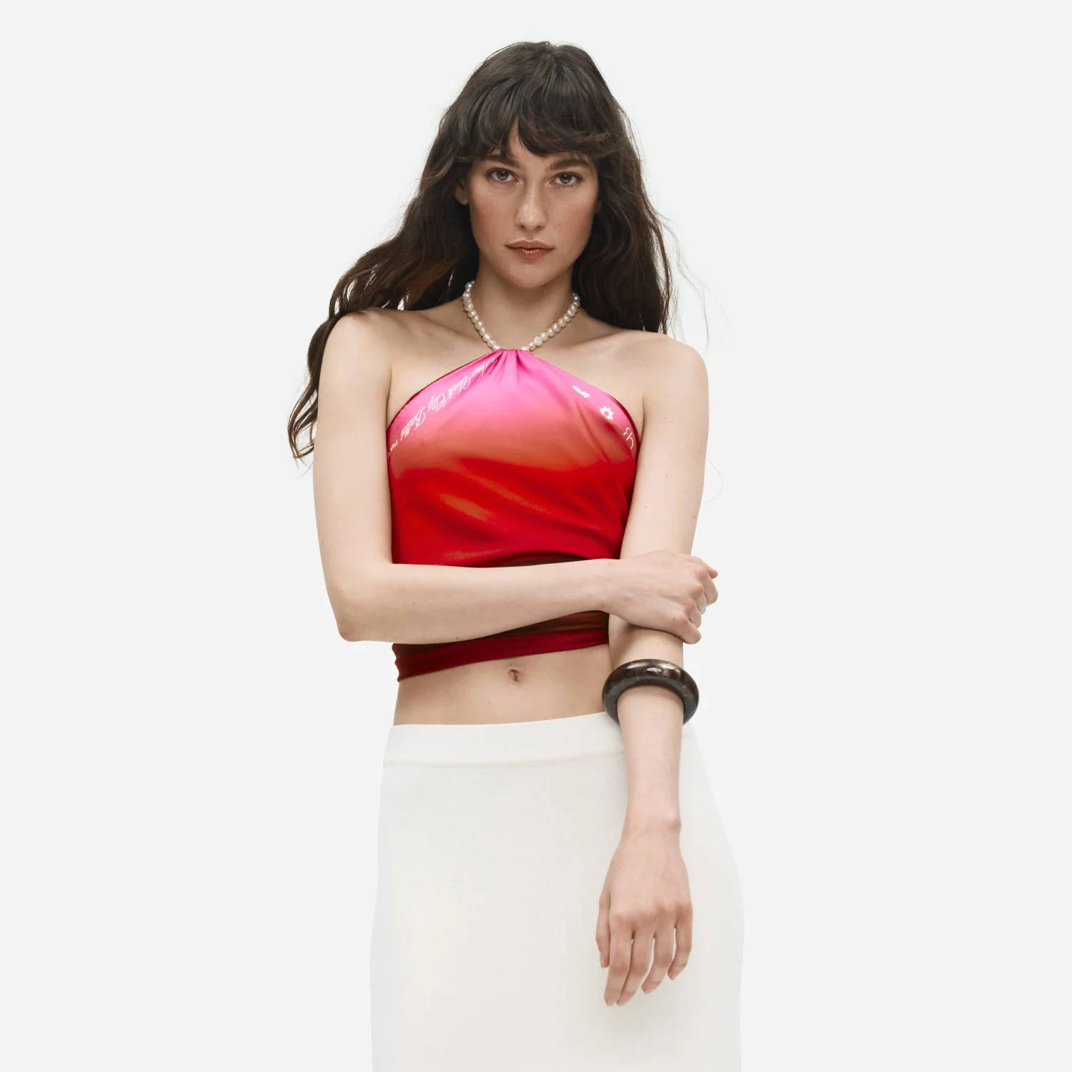 Ombre Organic Silk Scarf - Image 6