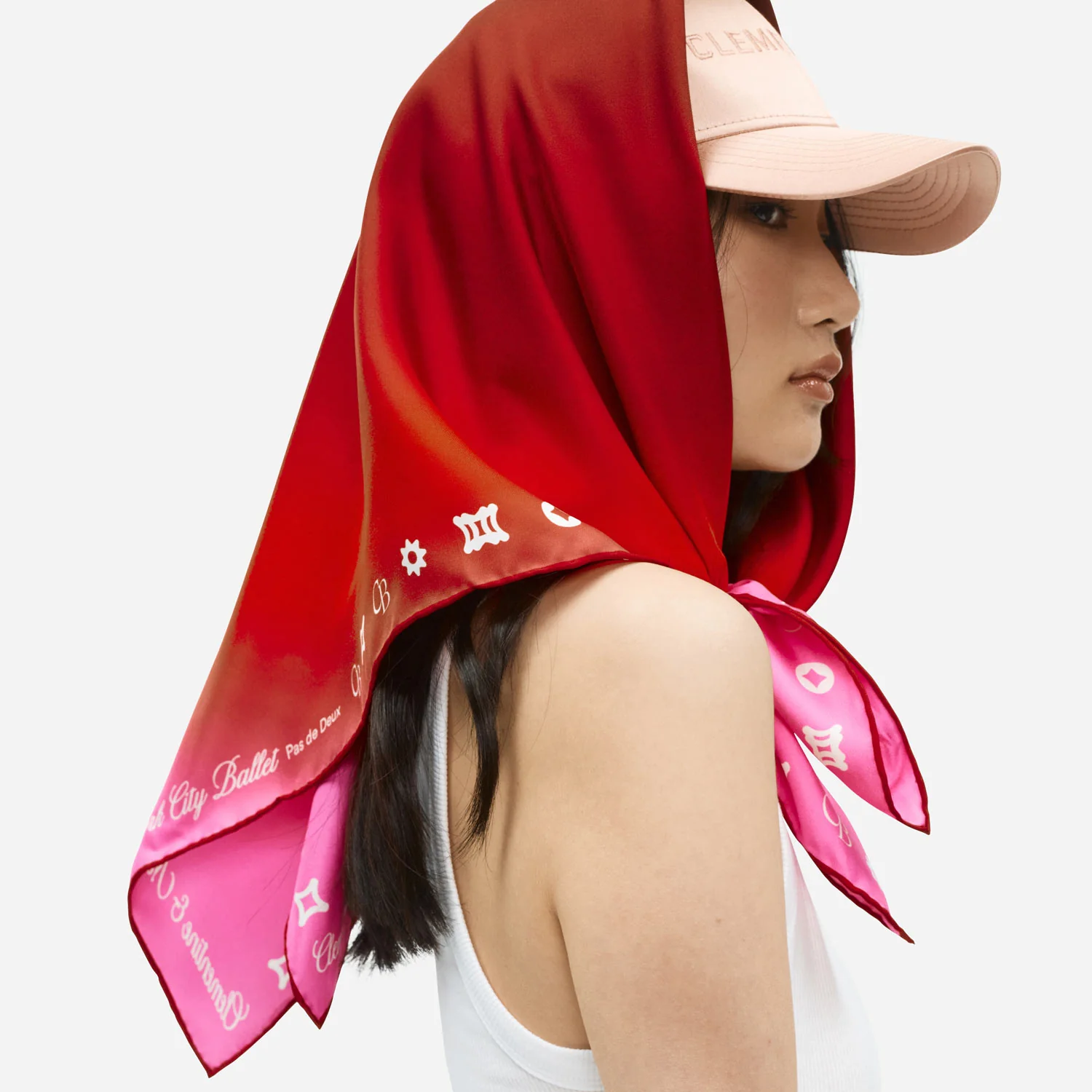 Ombre Organic Silk Scarf - Image 9