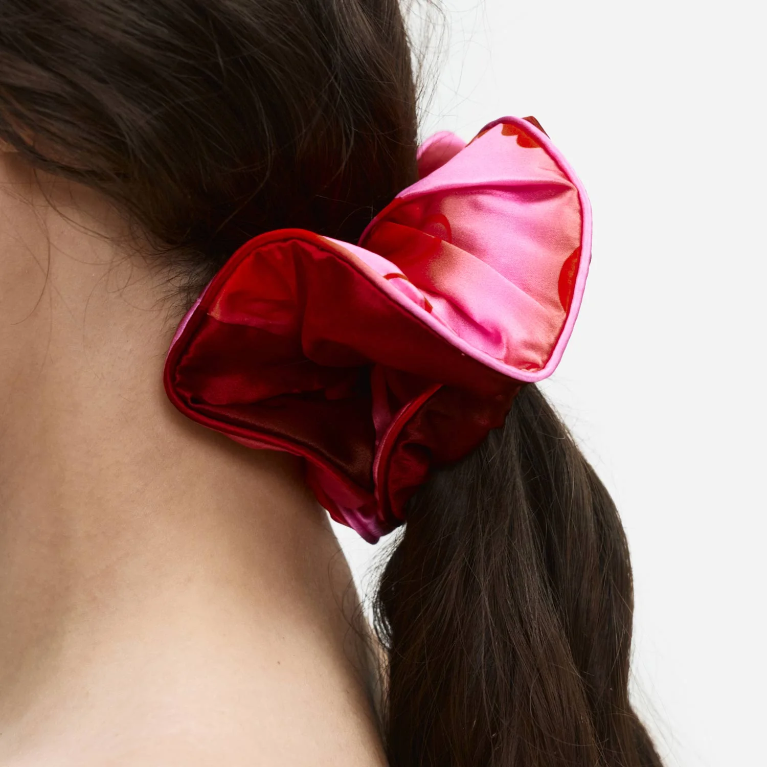 Ombre Organic Silk Scrunchie Set - Image 2