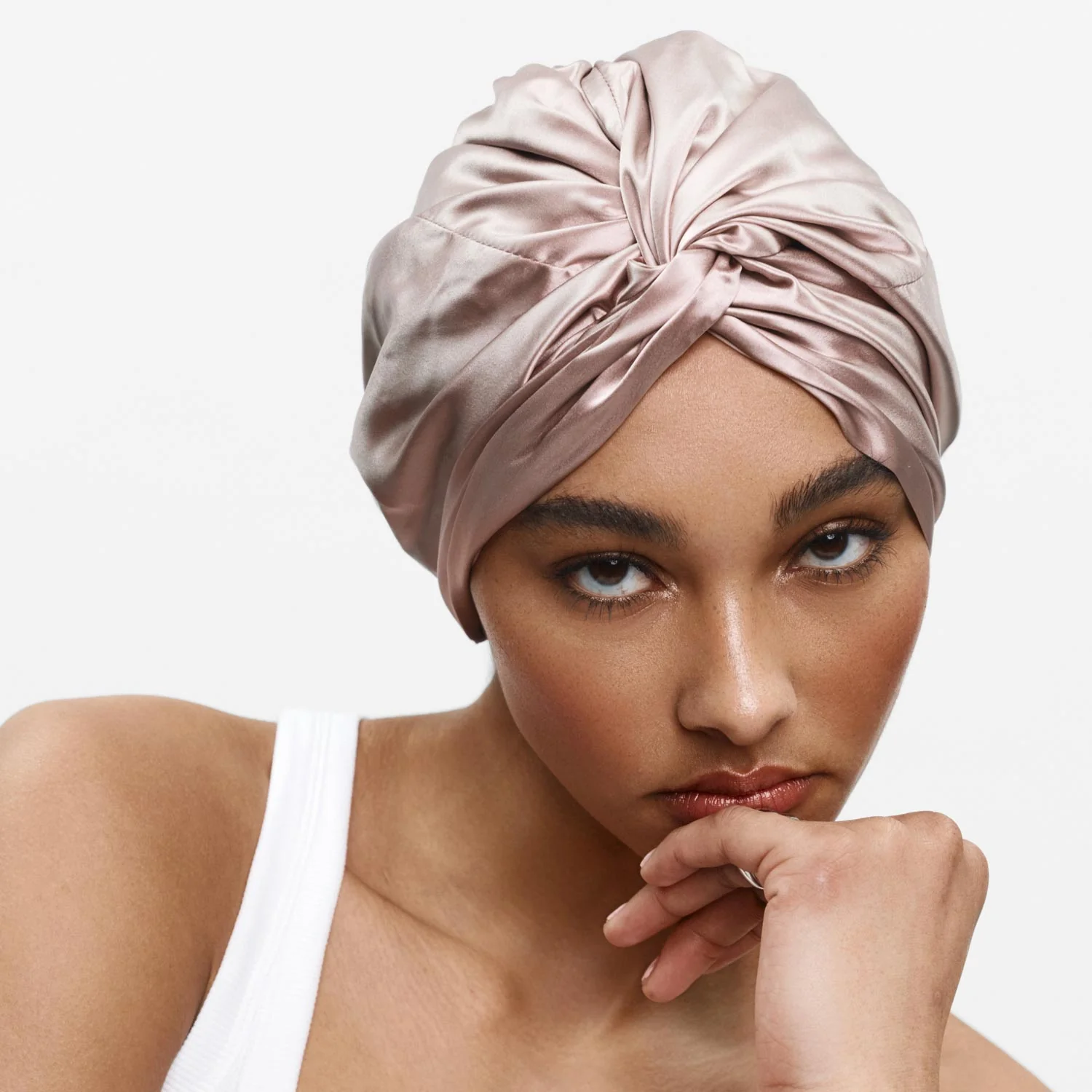 Organic Silver Ion Silk Hair Bonnet - Image 12