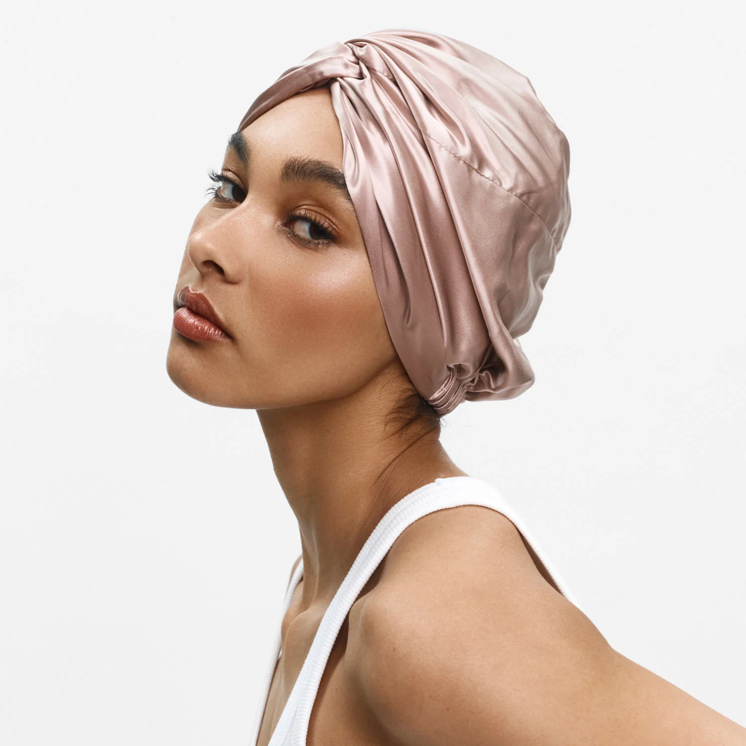 Organic Silver Ion Silk Hair Bonnet - Image 13