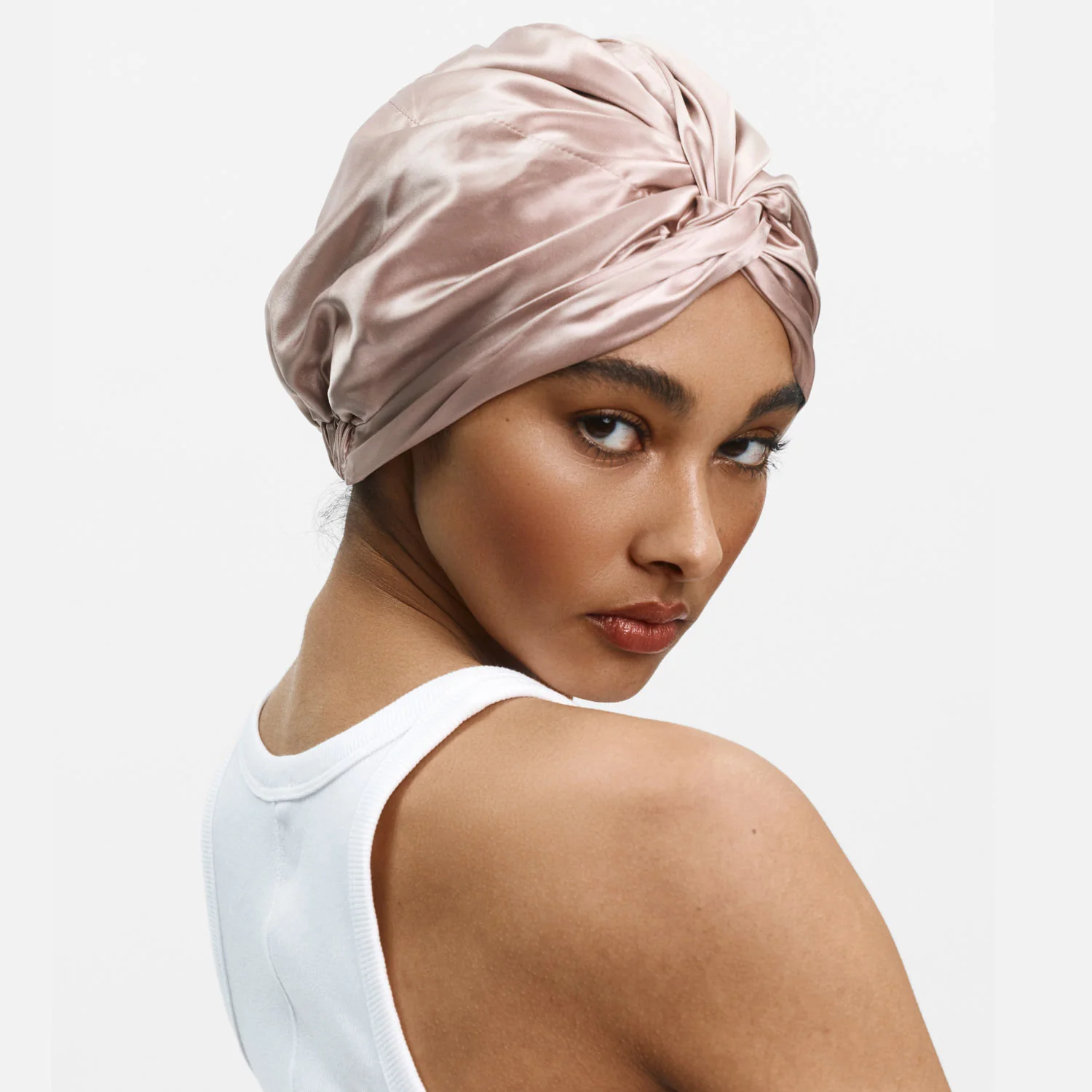 Organic Silver Ion Silk Hair Bonnet - Image 17