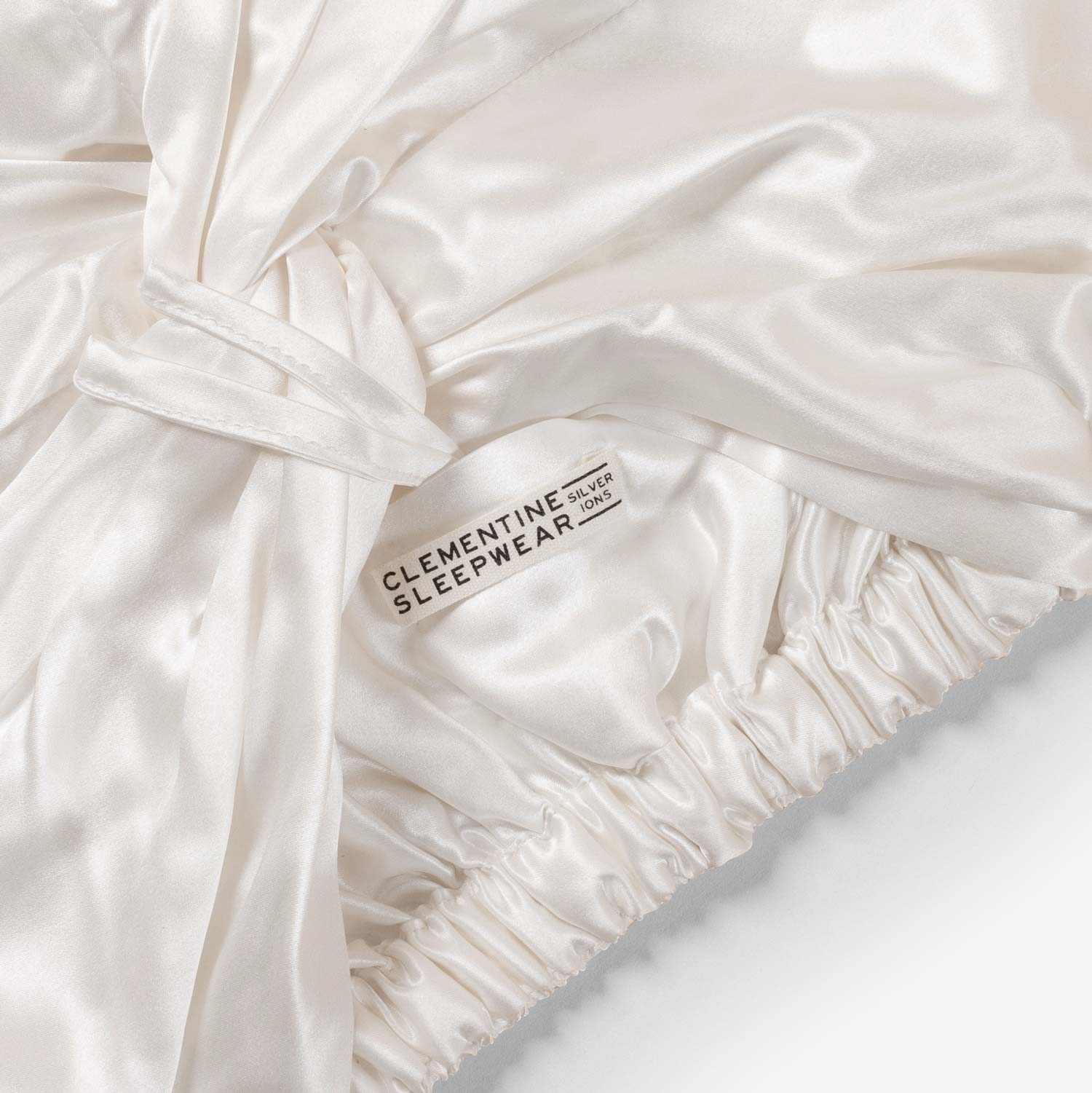 Organic Silver Ion Silk Hair Bonnet - Image 23