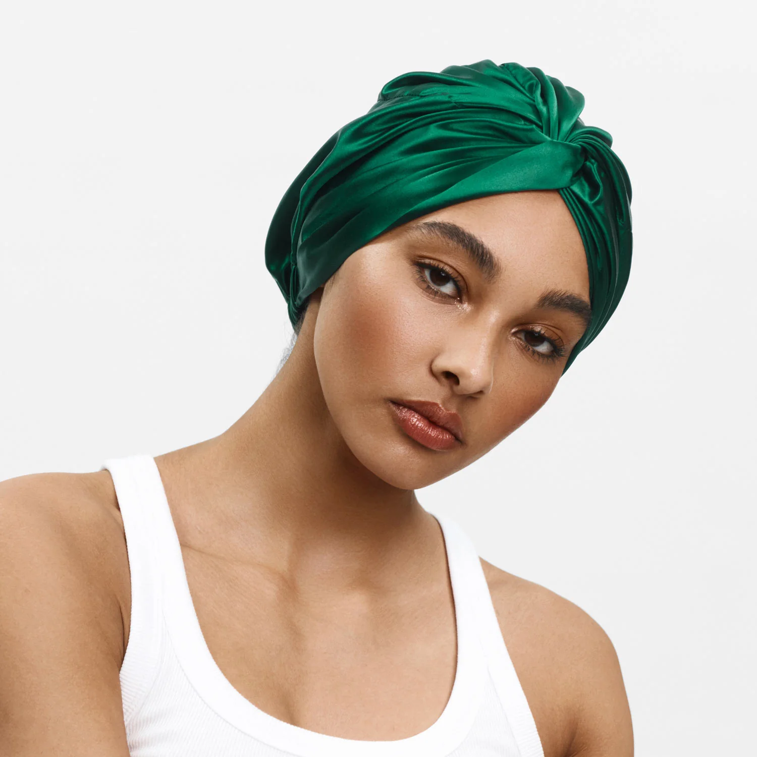 Organic Silver Ion Silk Hair Bonnet - Image 29