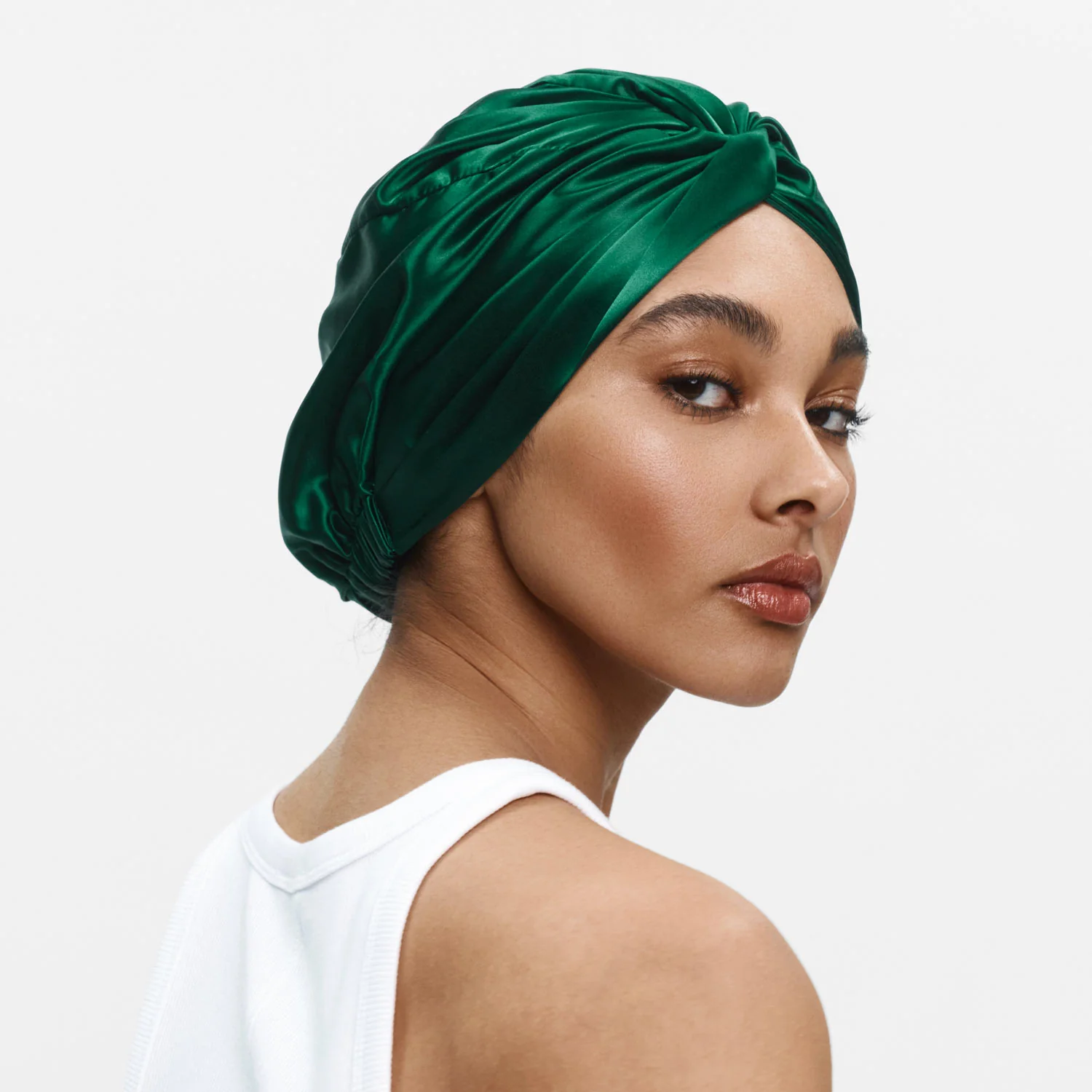 Organic Silver Ion Silk Hair Bonnet - Image 33