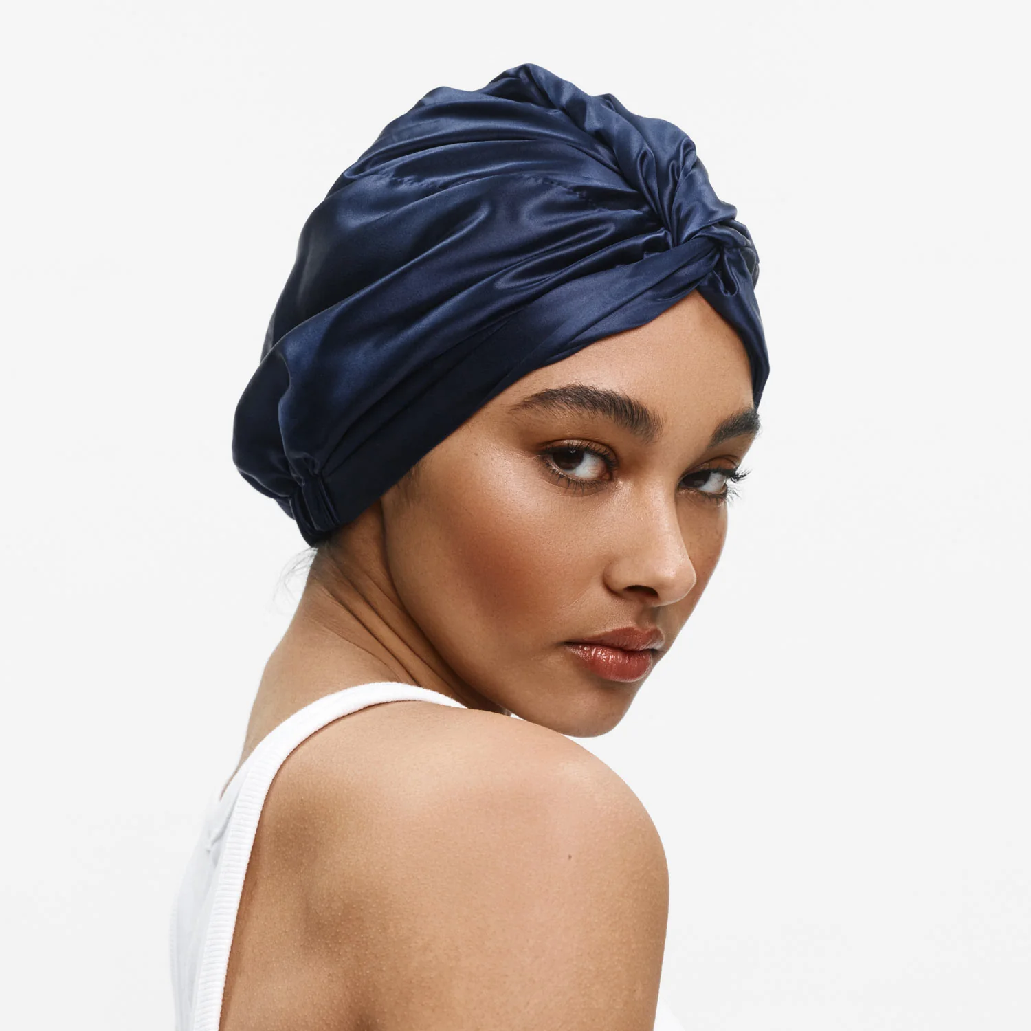 Organic Silver Ion Silk Hair Bonnet - Image 8
