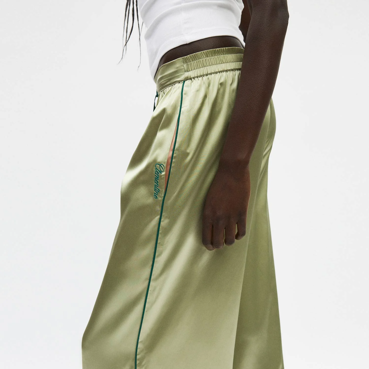 Organic Silk Long Pajama Pants - Image 13