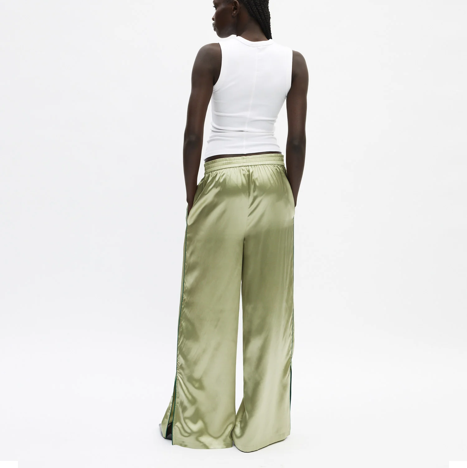 Organic Silk Long Pajama Pants - Image 14