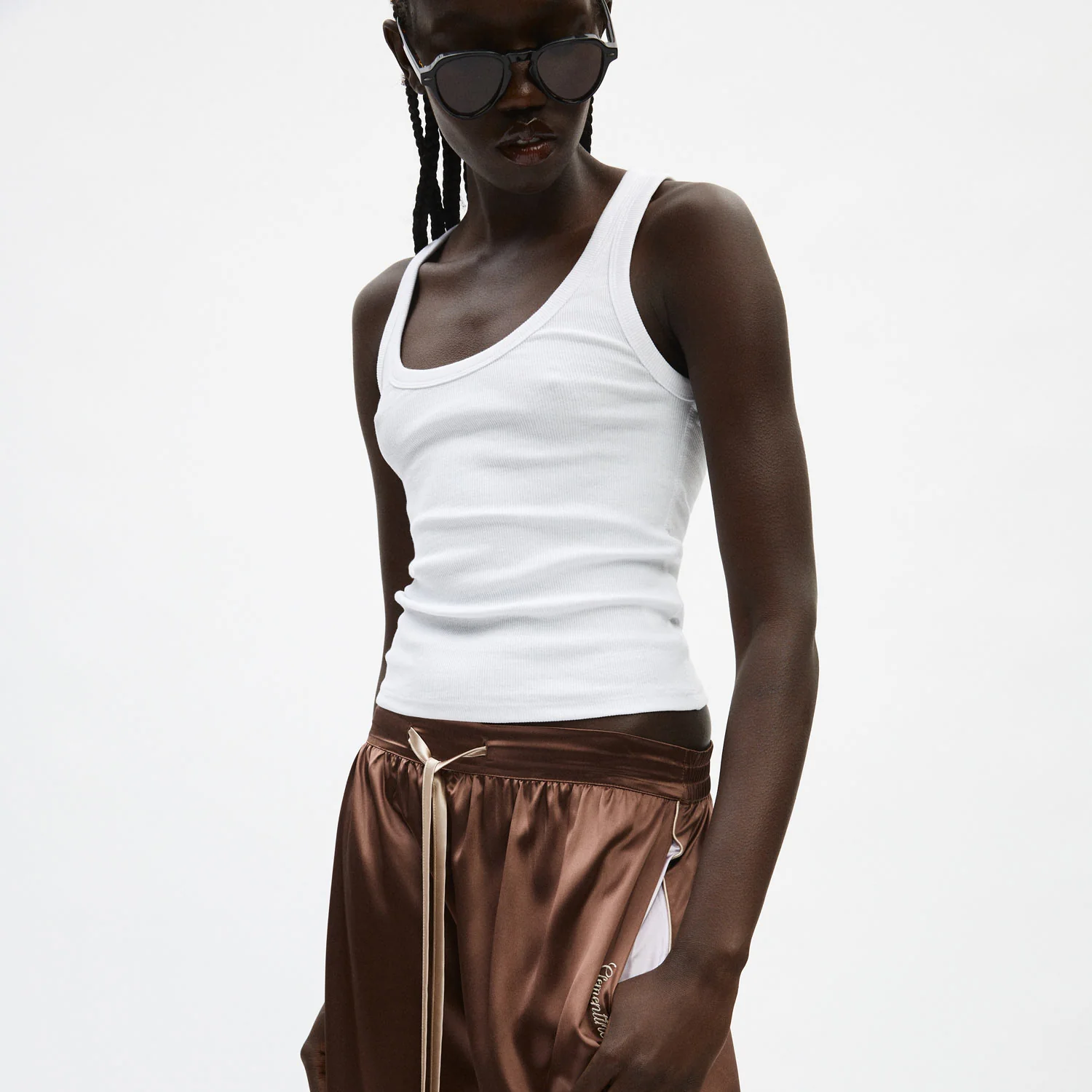 Organic Silk Long Pajama Pants - Image 23
