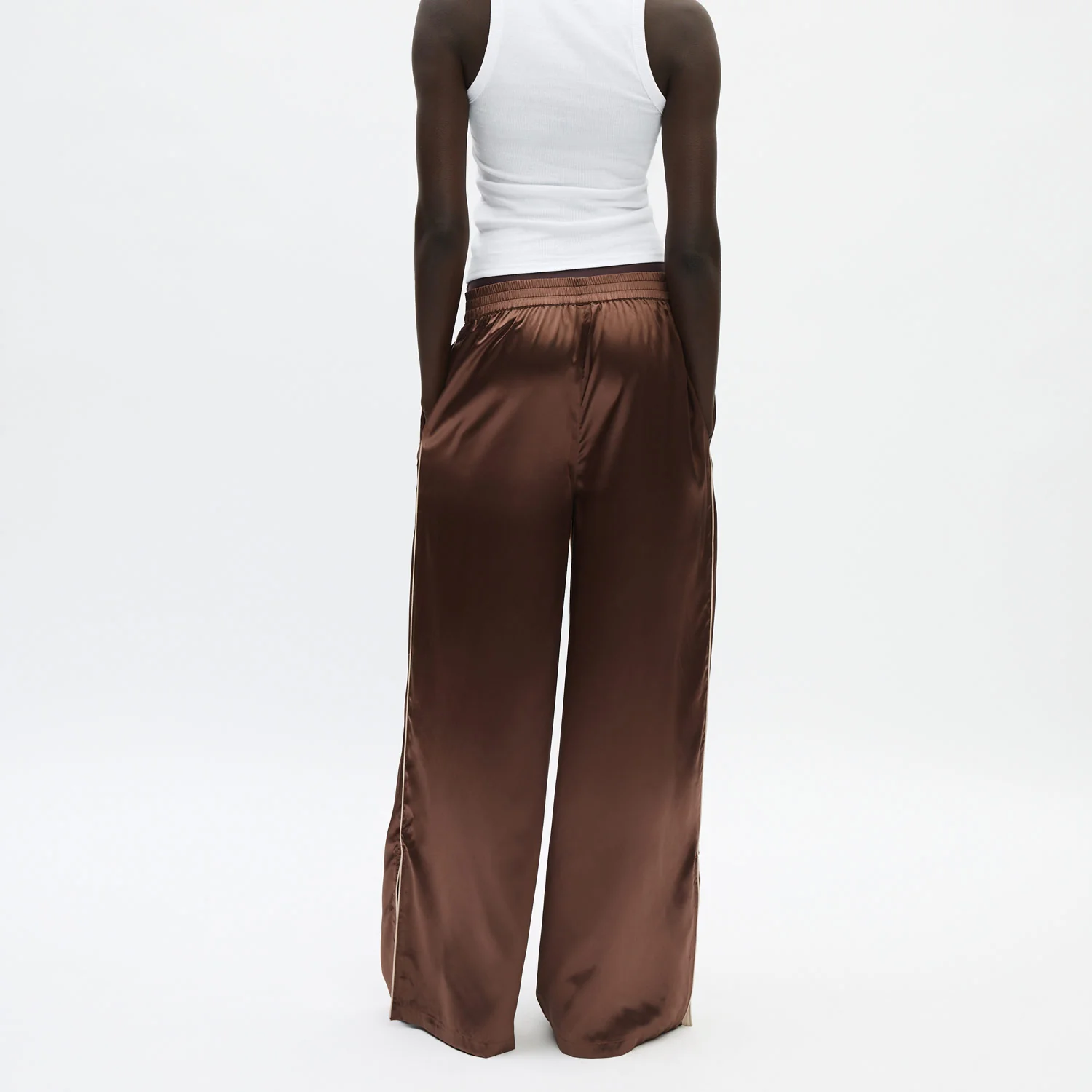 Organic Silk Long Pajama Pants - Image 24