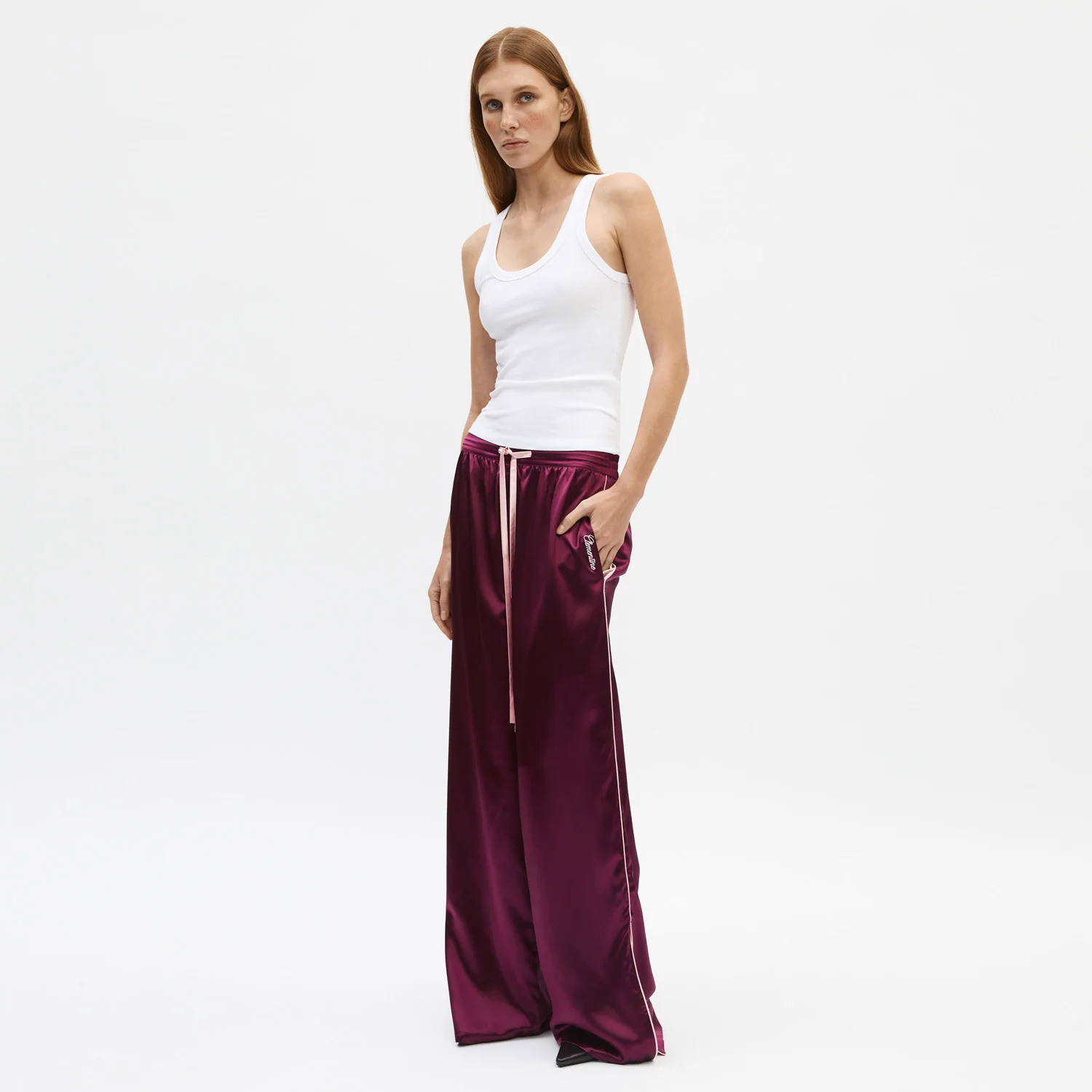 Organic Silk Long Pajama Pants - Image 6