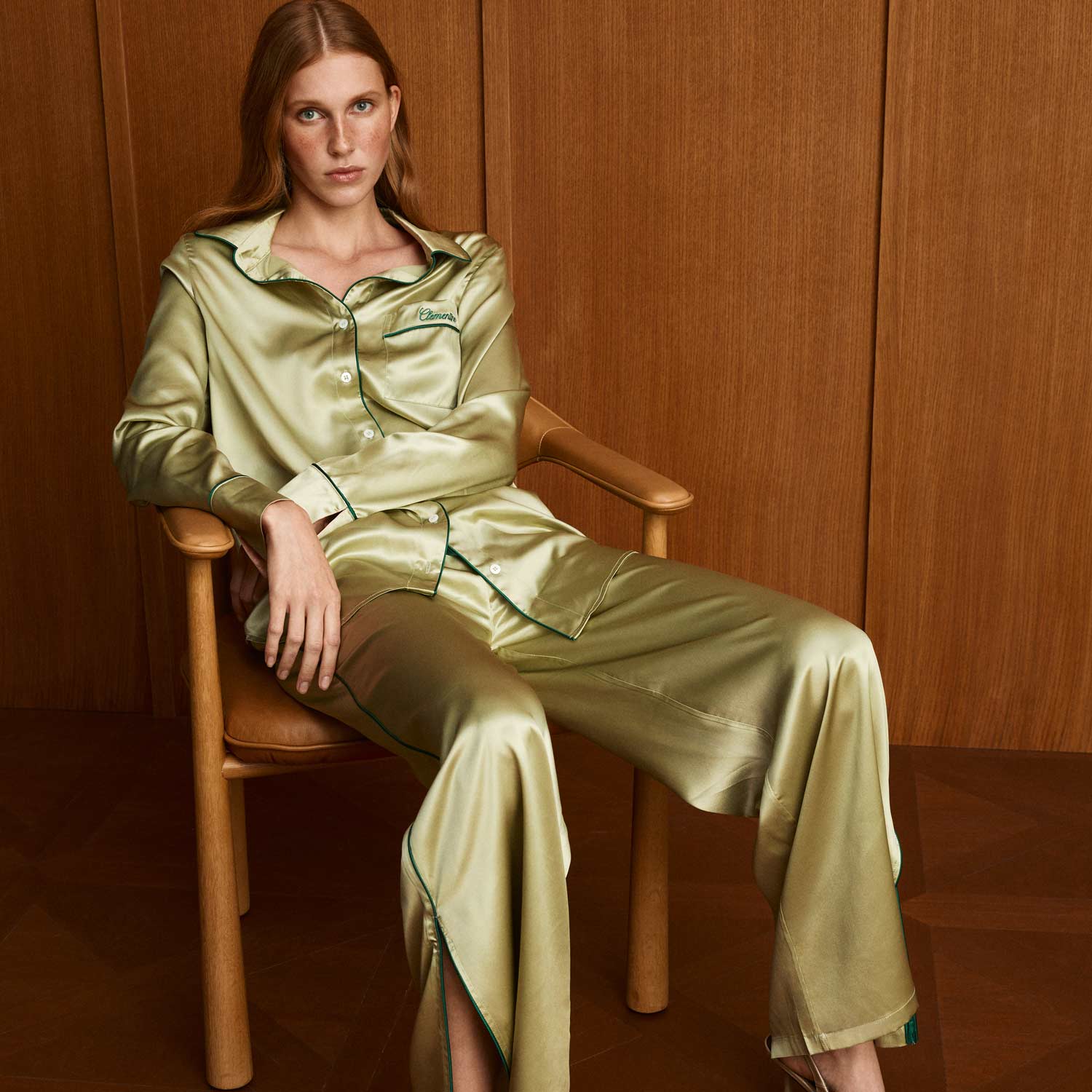 Organic Silk Long Pajama Set - Image 17