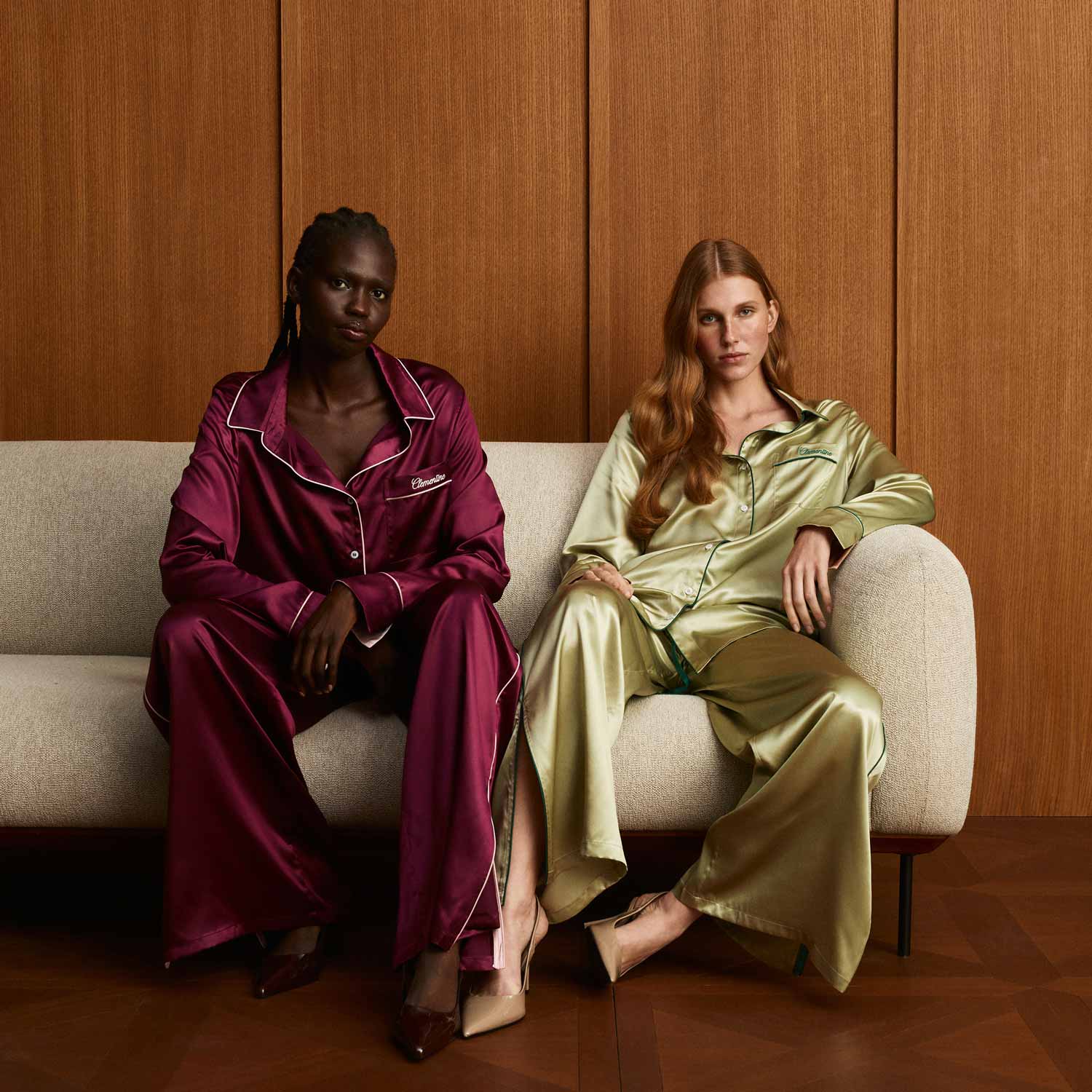 Organic Silk Long Pajama Set - Image 18