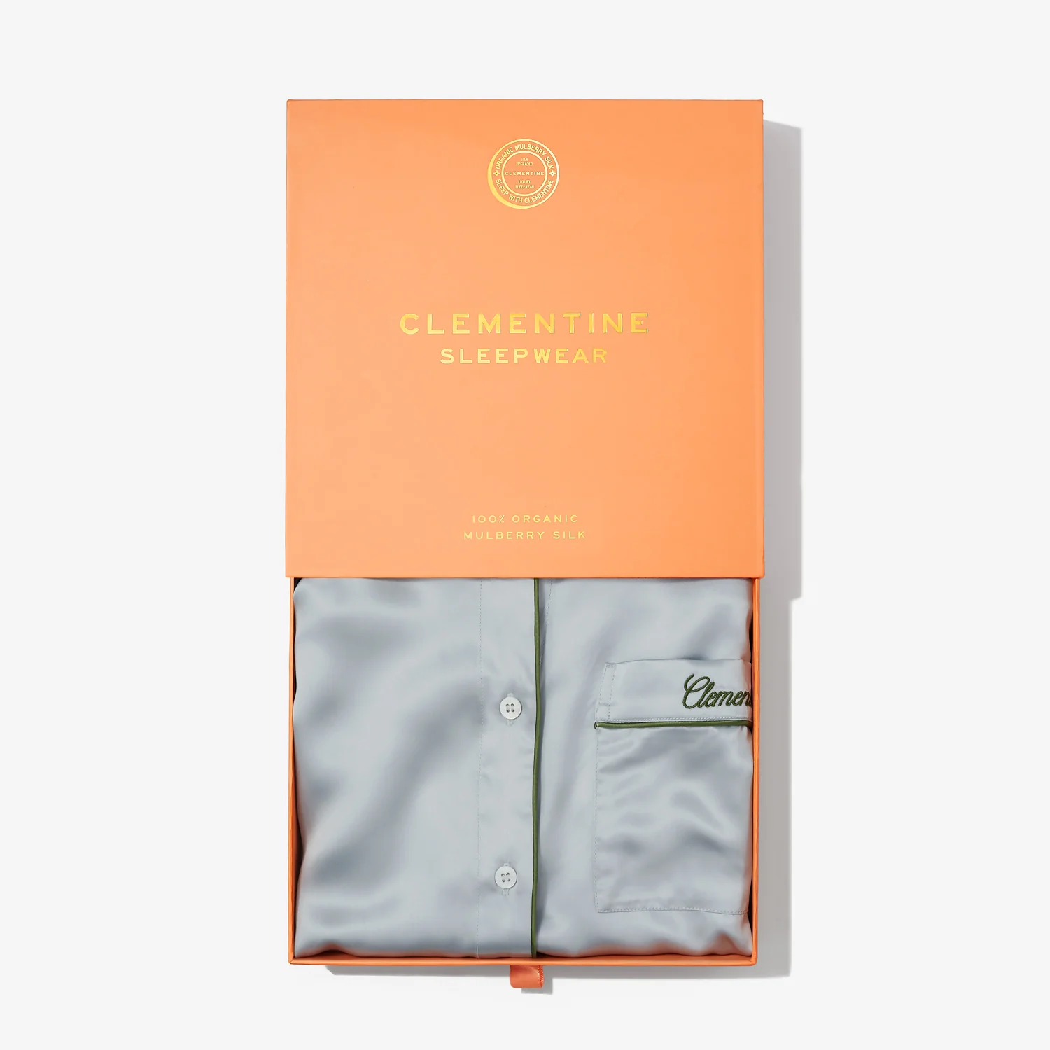 Organic Silk Long Pajama Set - Image 61