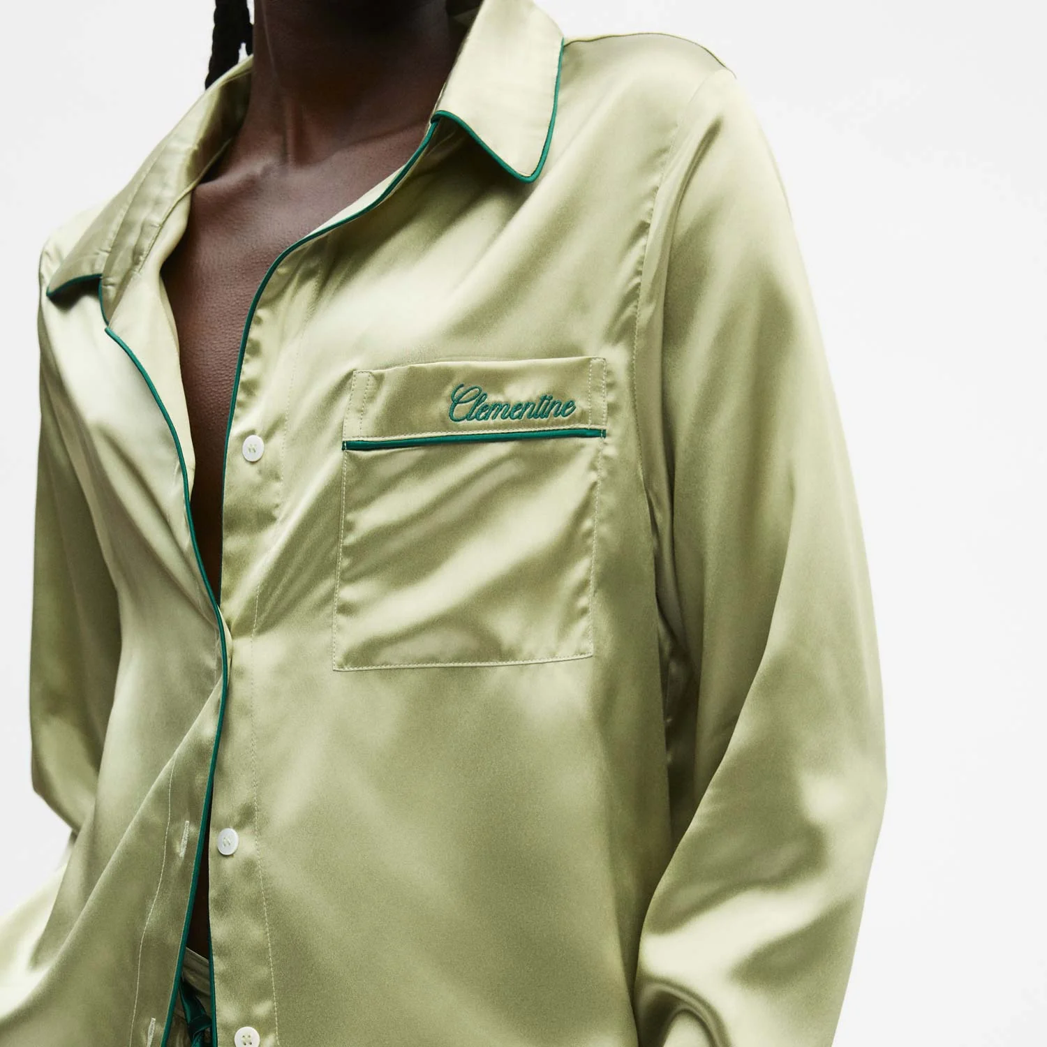 Organic Silk Long Pajama Set - Image 21