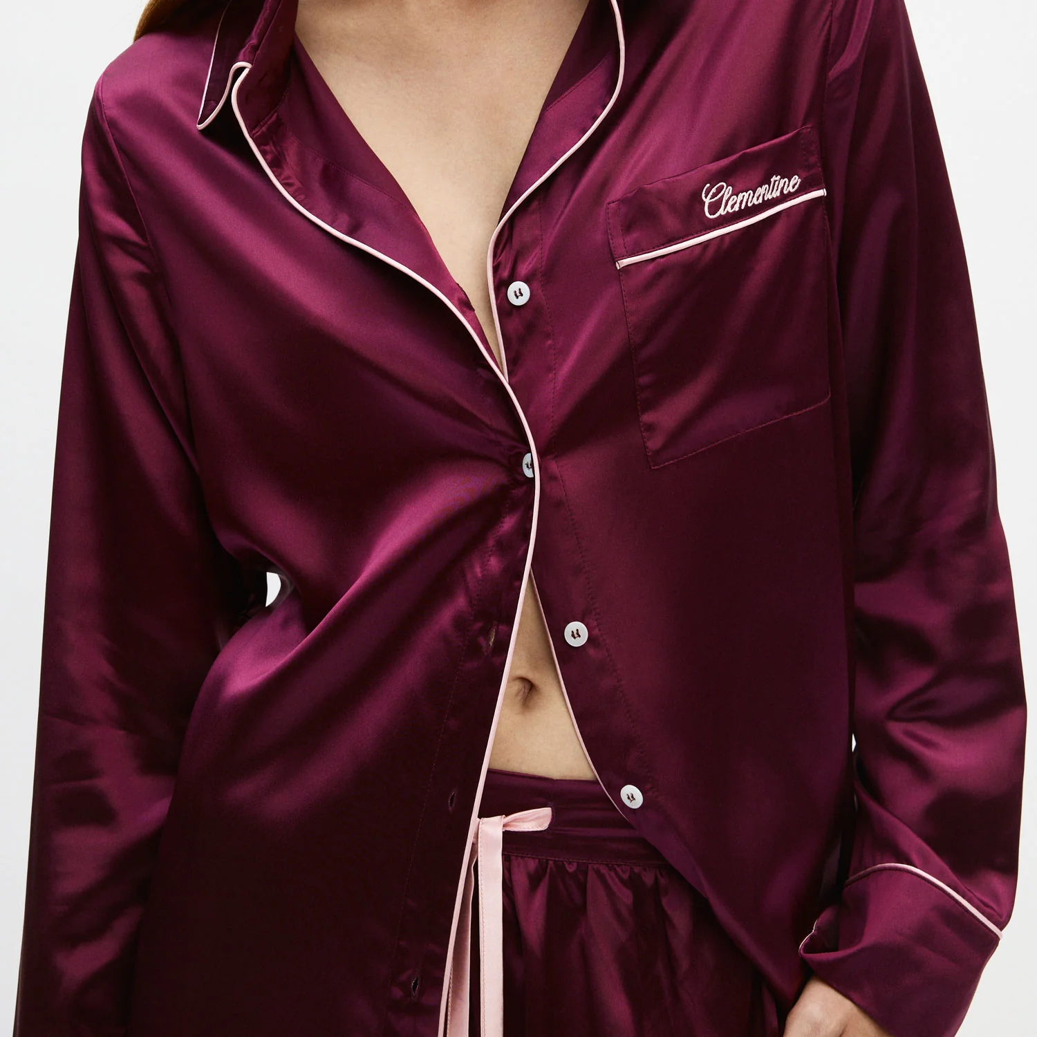 Organic Silk Long Pajama Set - Image 8