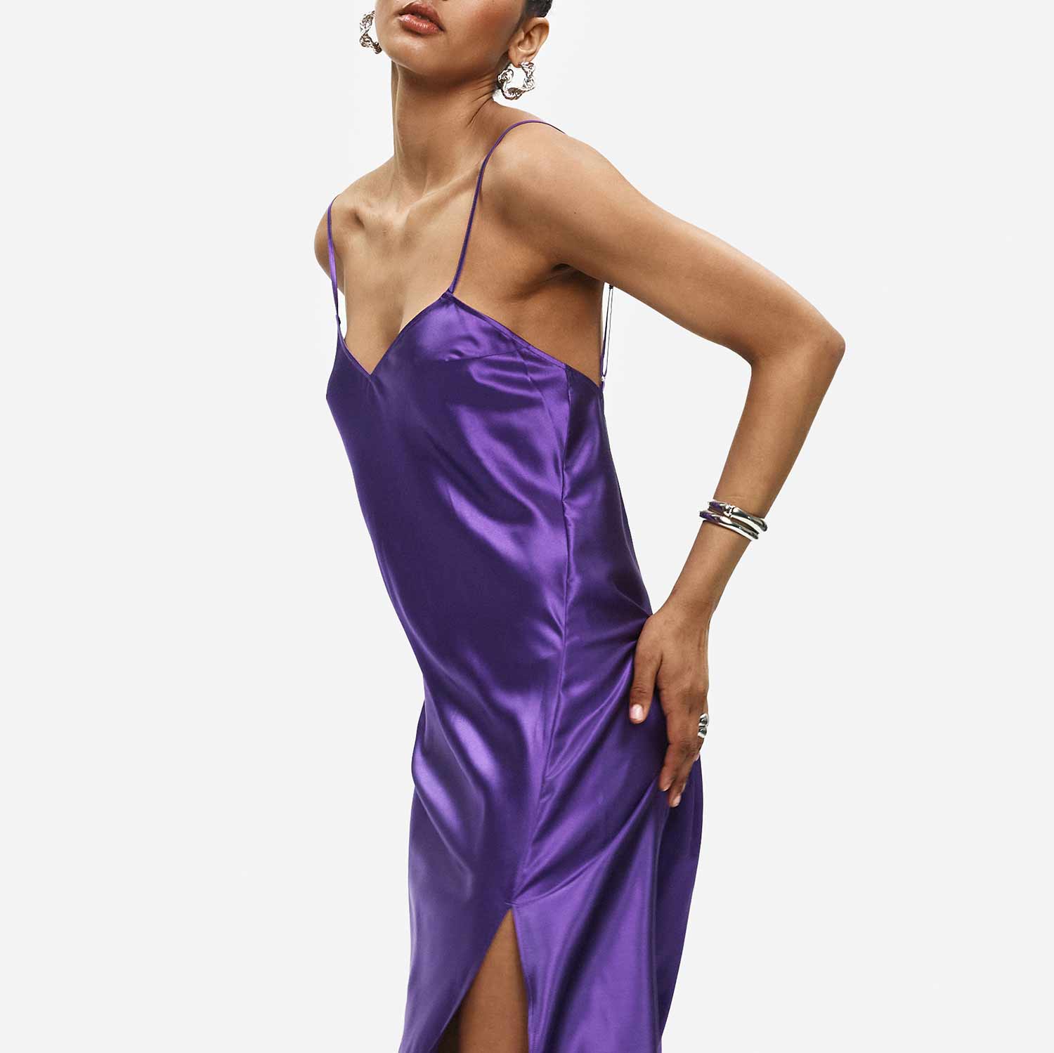Organic Silk Maxi Dress - Image 10