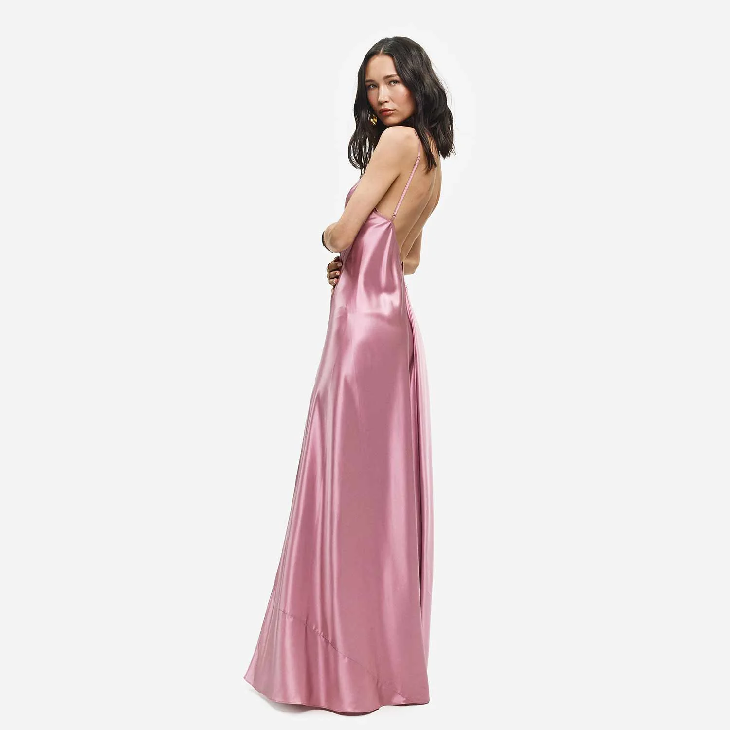 Organic Silk Maxi Dress - Image 20