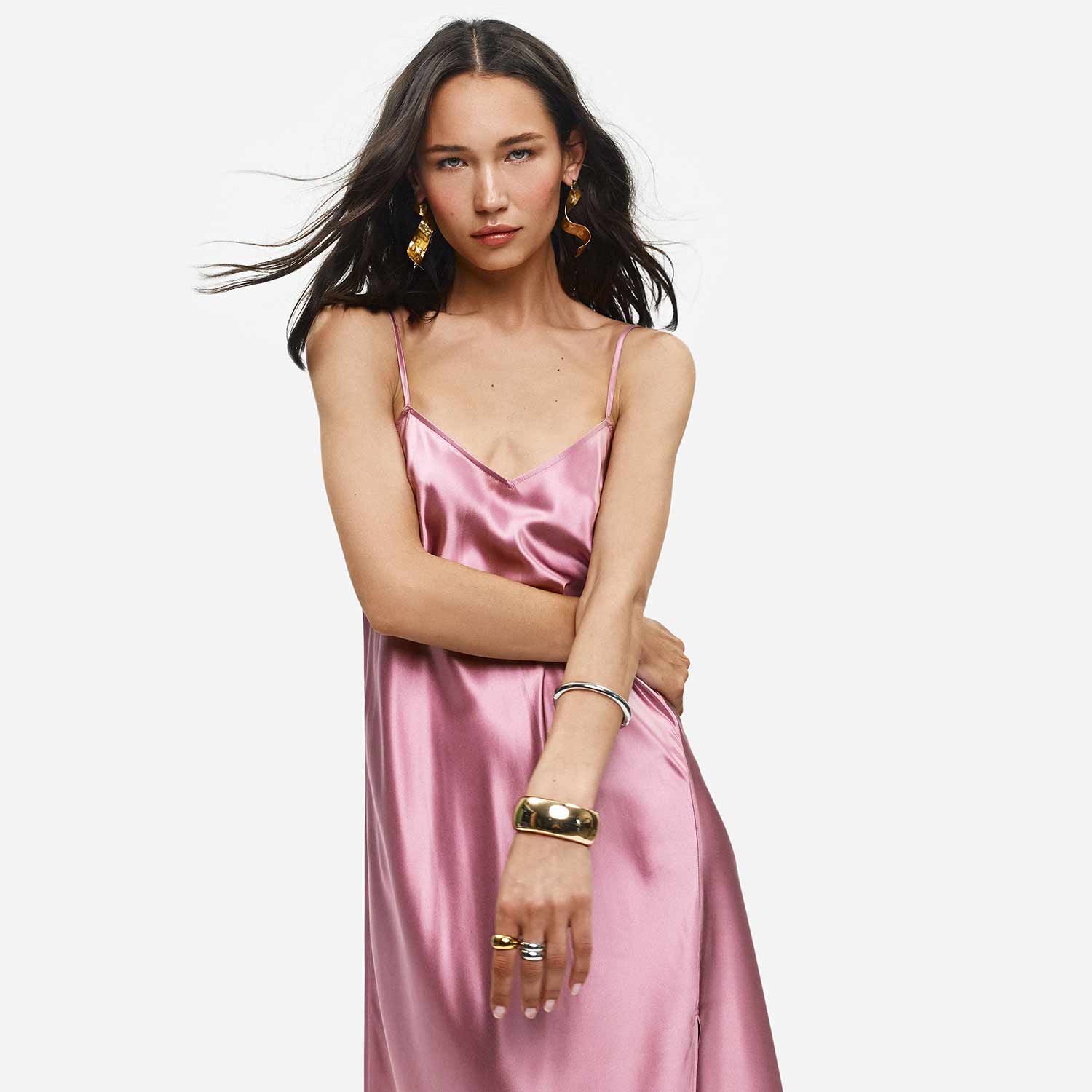 Organic Silk Maxi Dress - Image 23
