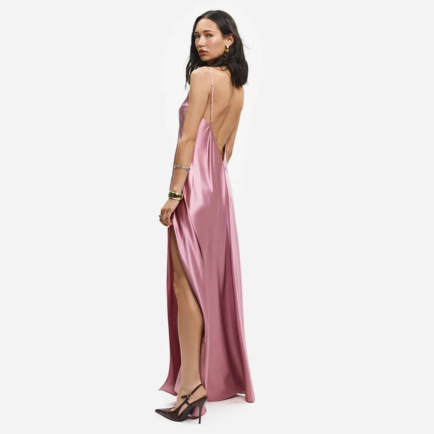 Organic Silk Maxi Dress - Image 28