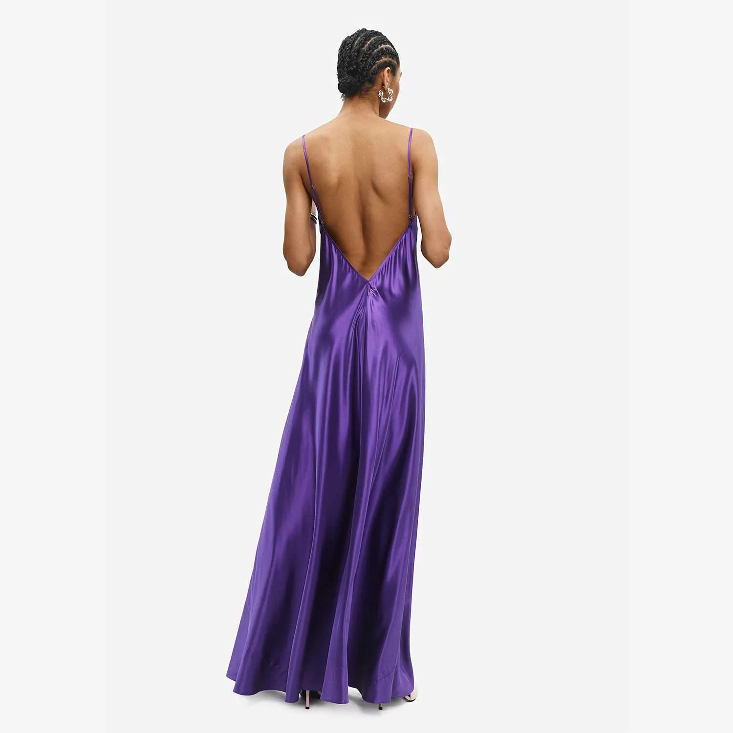 Organic Silk Maxi Dress - Image 3