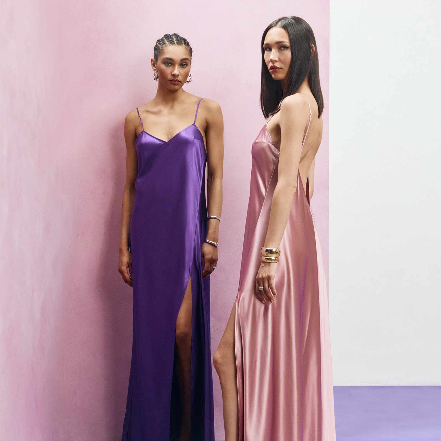 Organic Silk Maxi Dress - Image 34