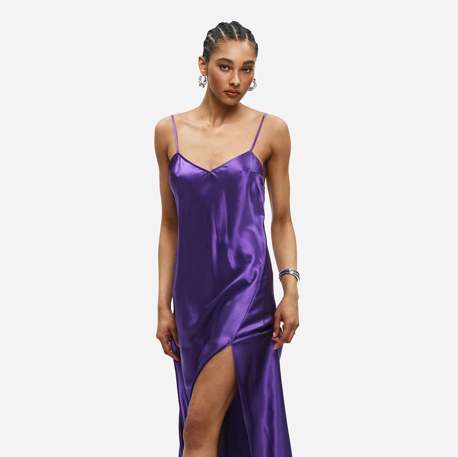 Organic Silk Maxi Dress - Image 5