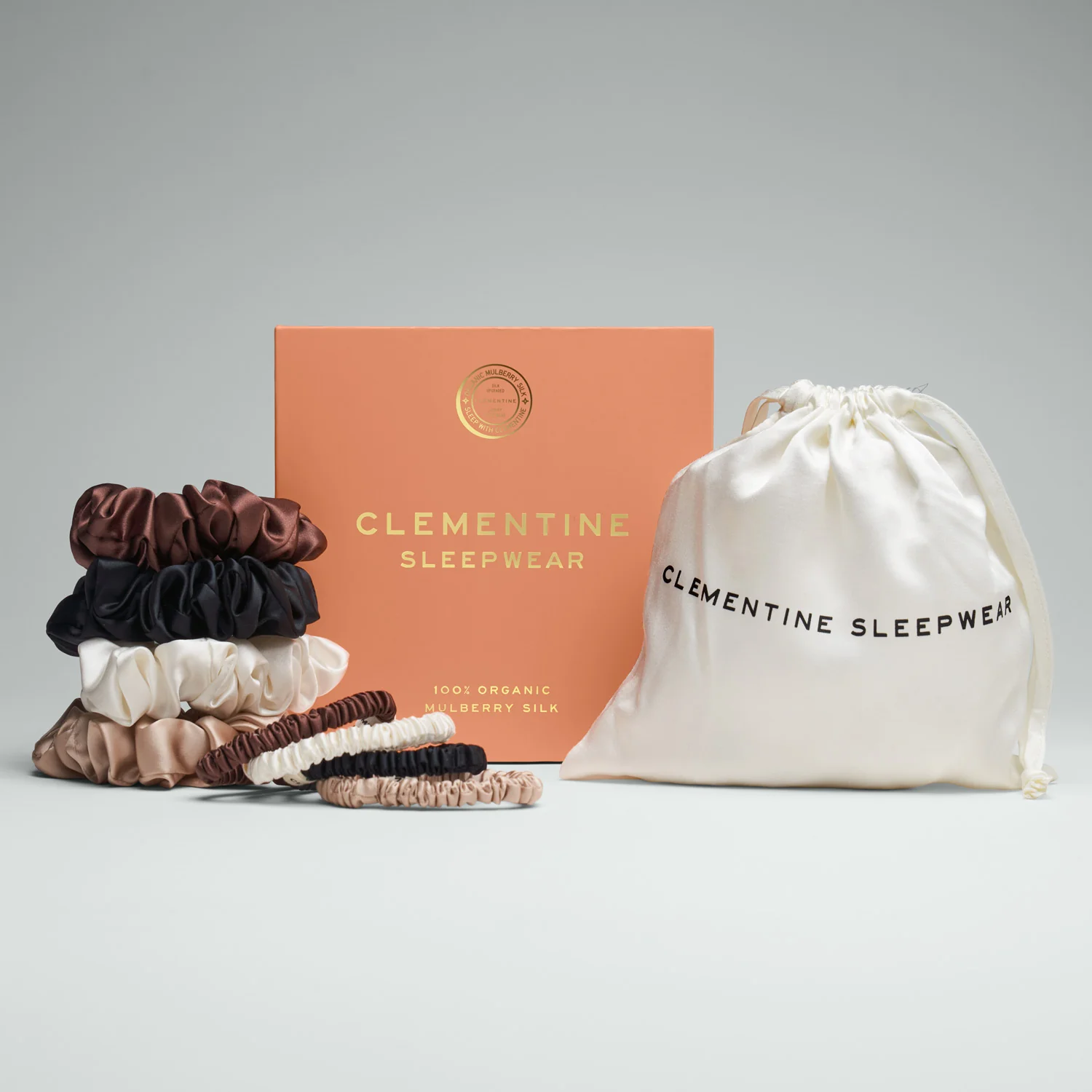 Organic Silk Scrunchie Pack - Image 36