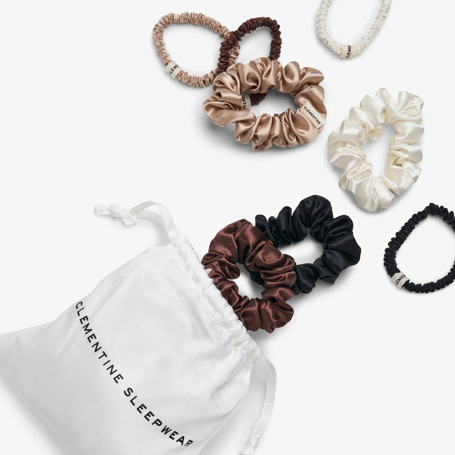 Organic Silk Scrunchie Pack - Image 49