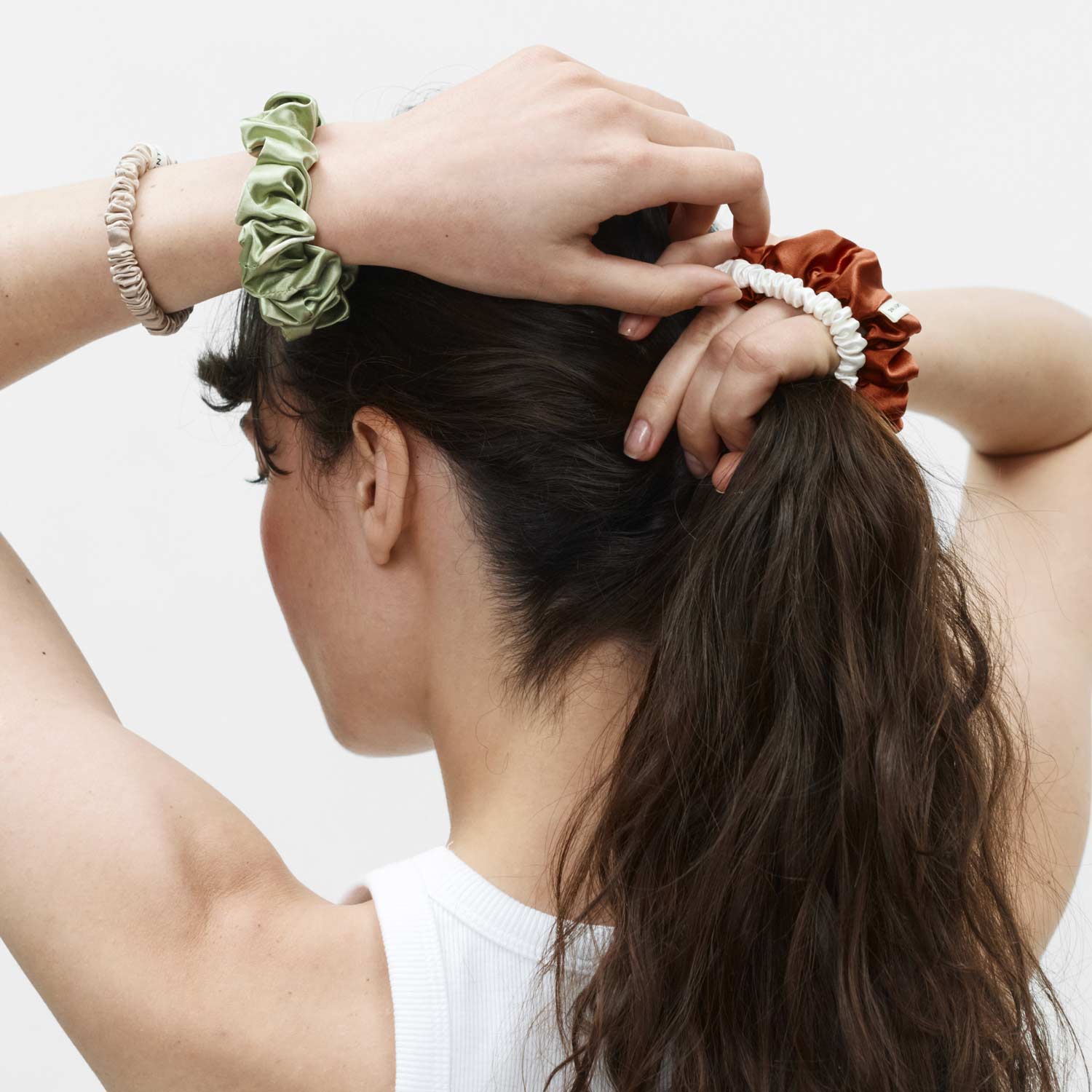 Organic Silk Scrunchie Pack - Image 55