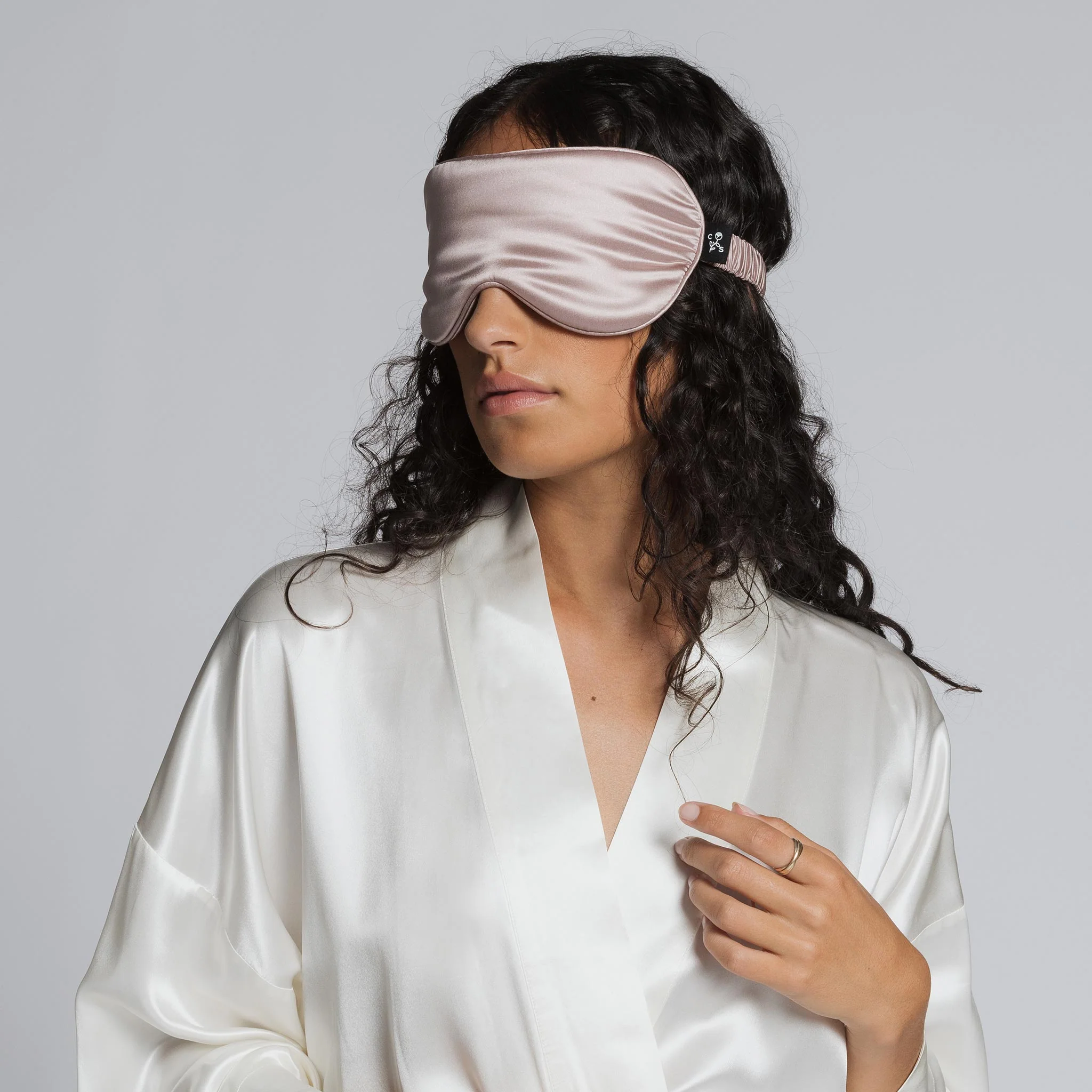 Organic Silver Ion Silk Sleep Mask - Image 18