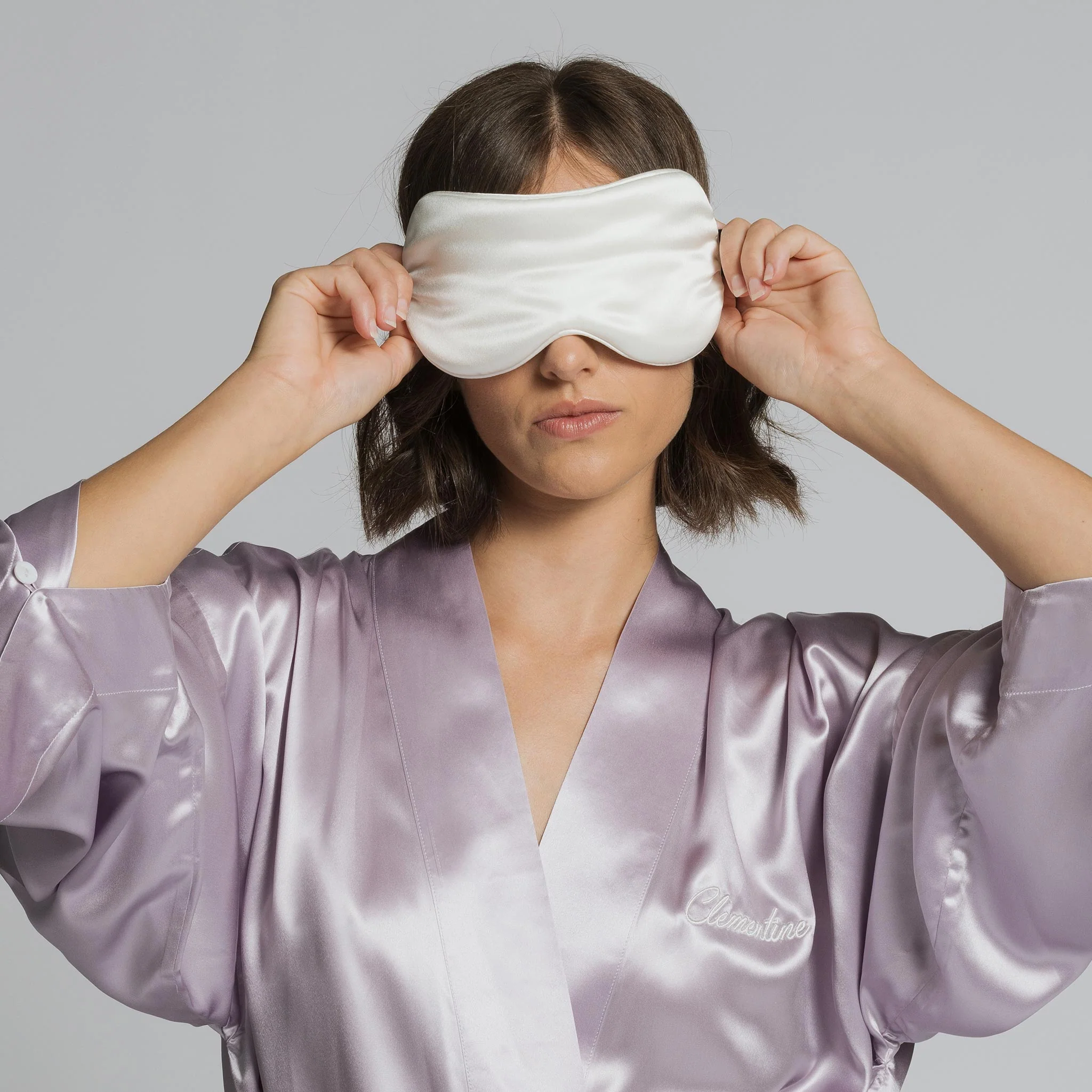 Organic Silver Ion Silk Sleep Mask - Image 29