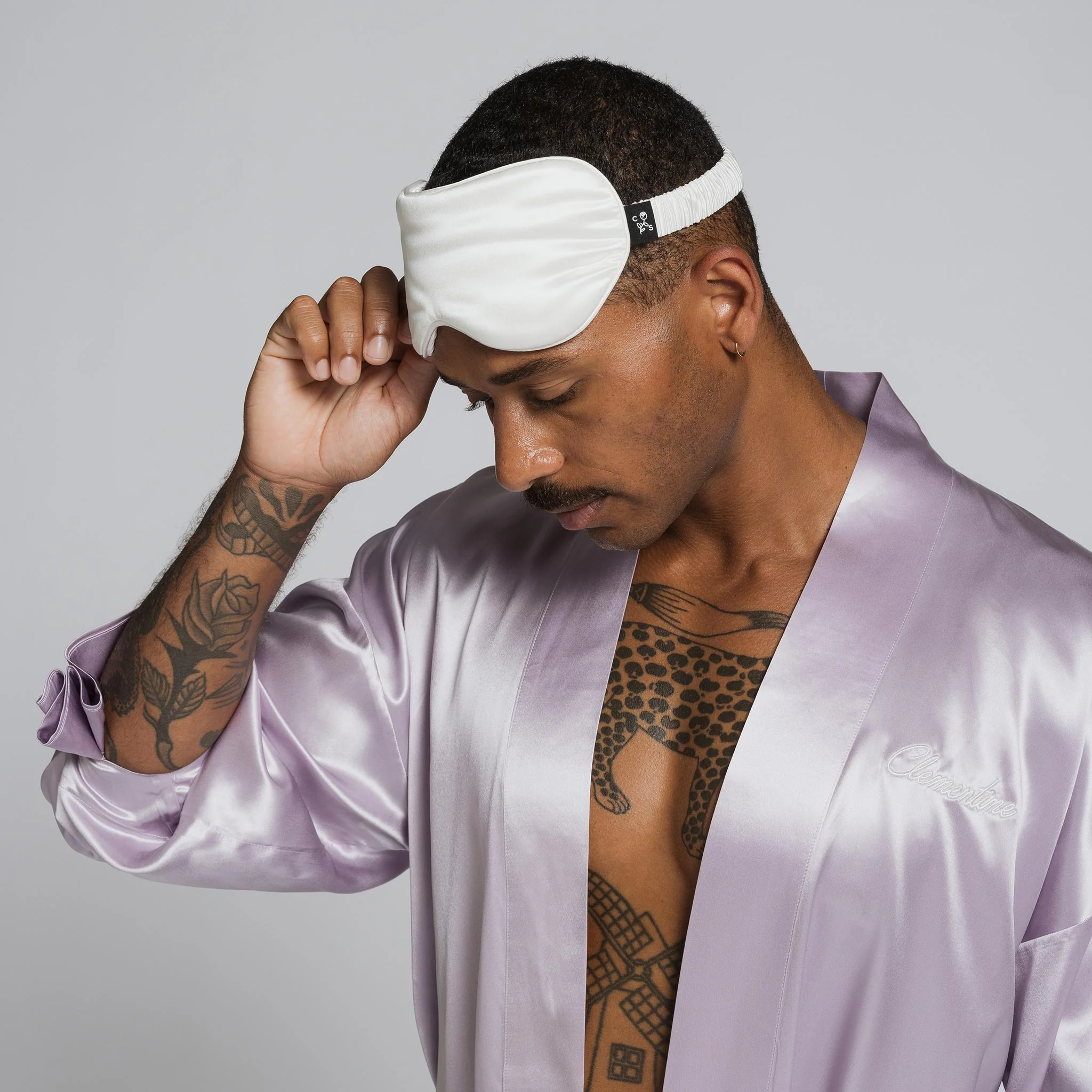 Organic Silver Ion Silk Sleep Mask - Image 30