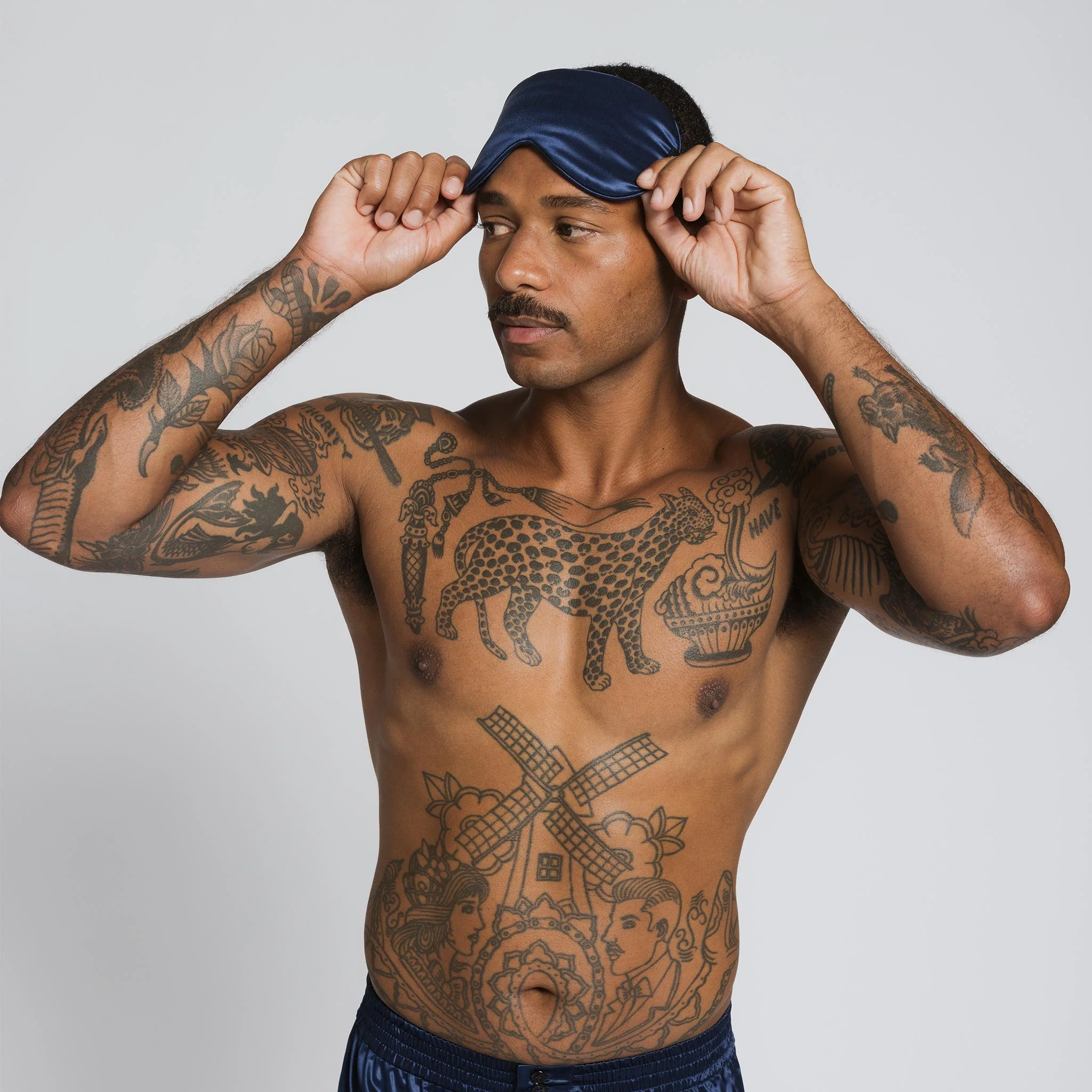Organic Silver Ion Silk Sleep Mask - Image 8