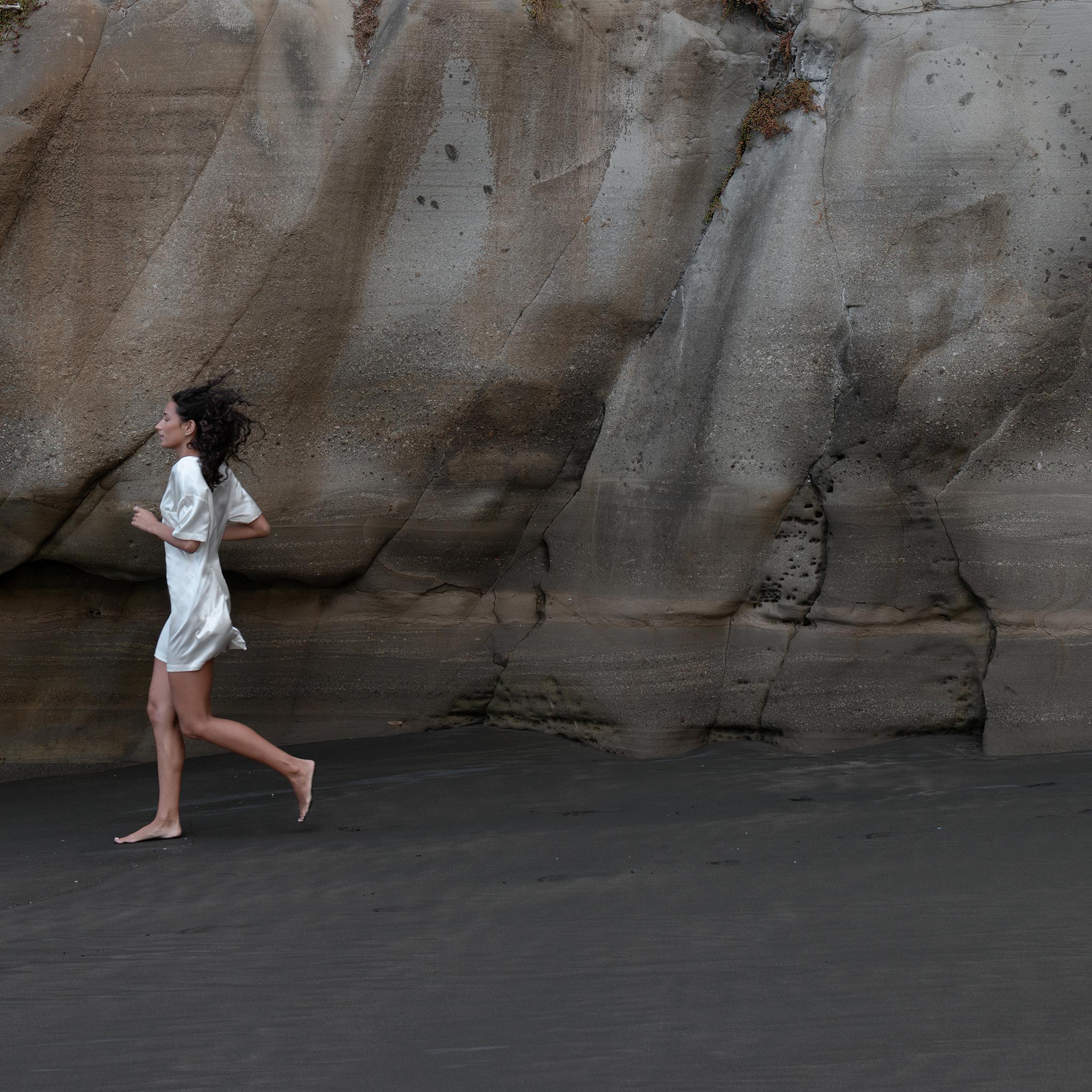 Organic Silk T-Shirt Dress - Image 17