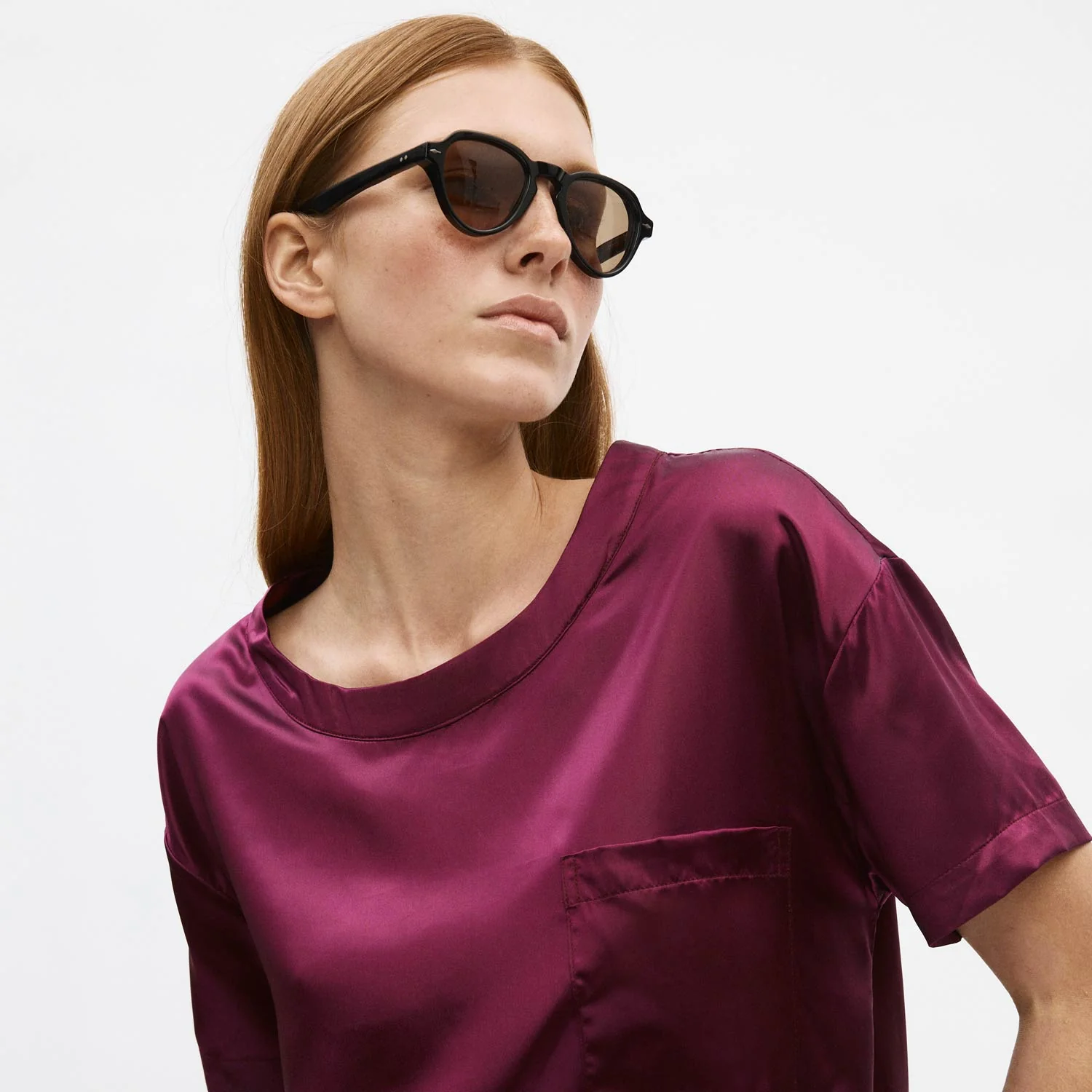 Organic Silk T-Shirt Dress - Image 33