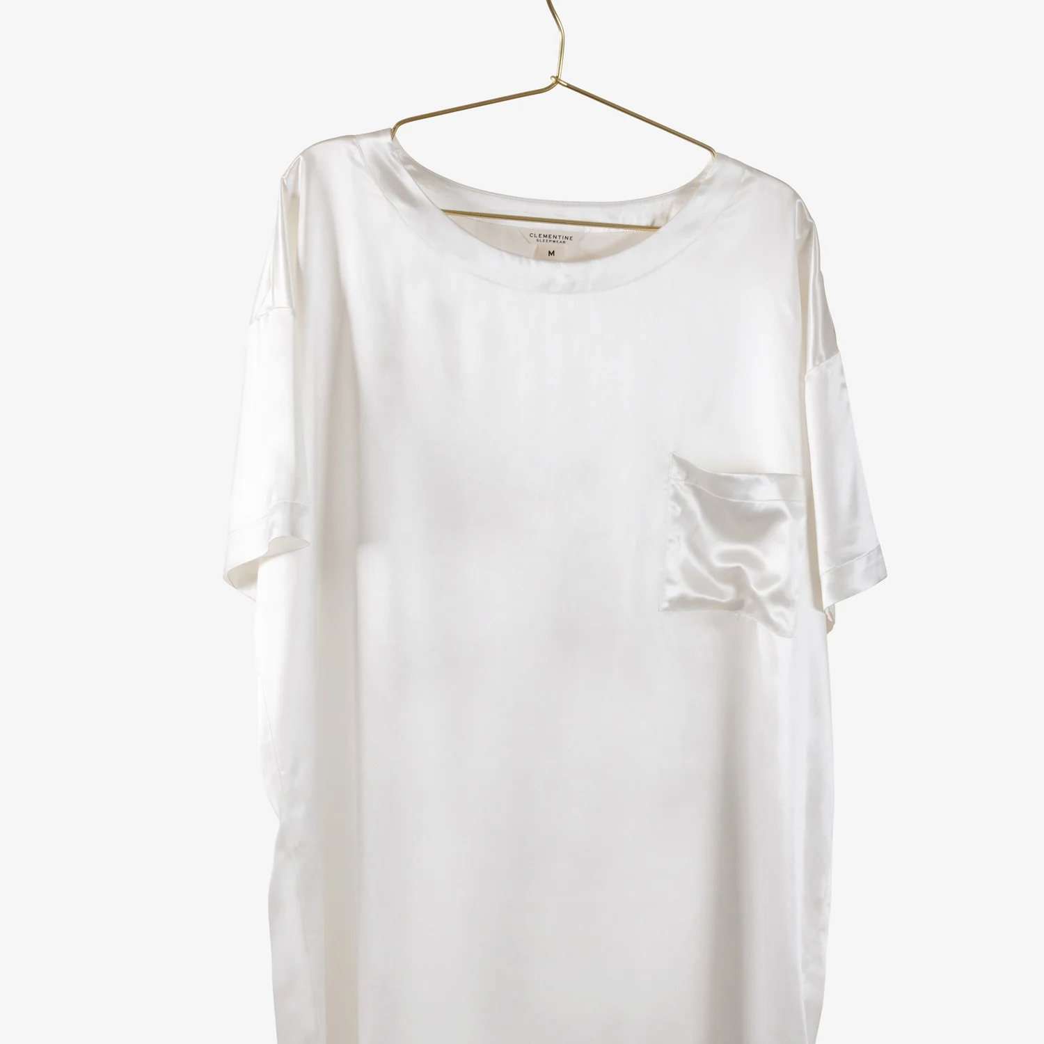 Organic Silk T-Shirt Dress - Image 8