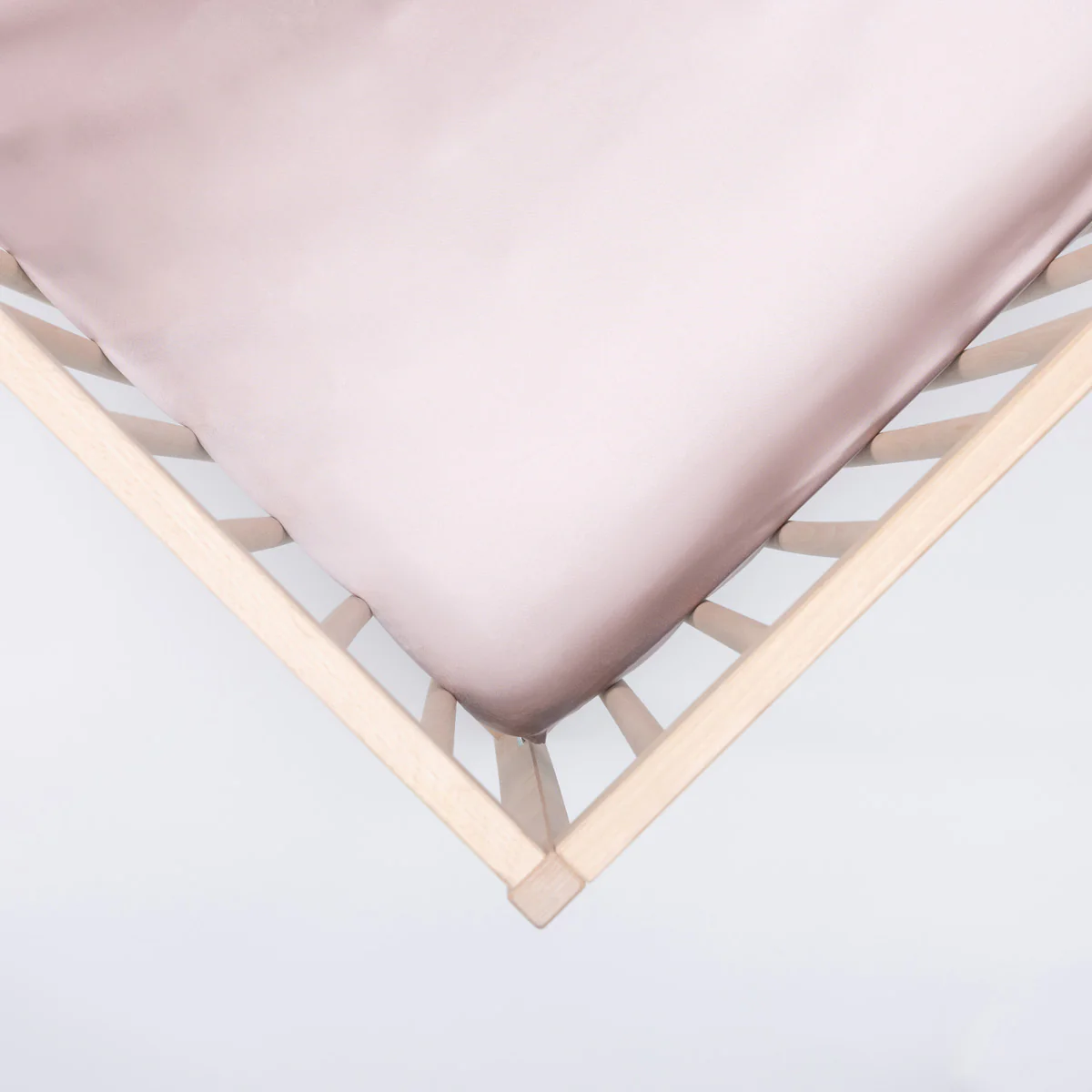 Organic Silver Ion Silk Crib Fitted Sheet - Image 6