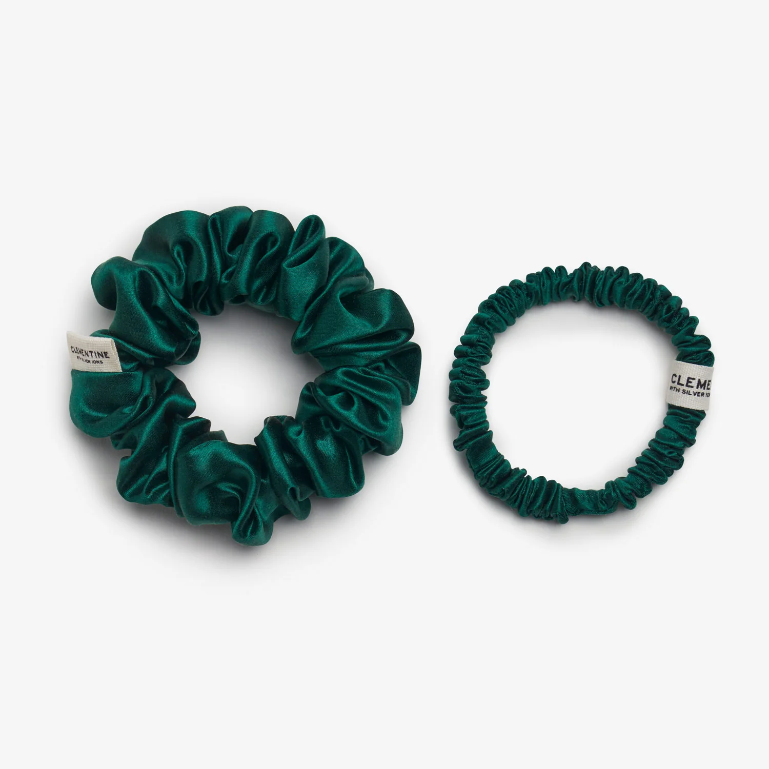 Organic Silver Ion Silk Scrunchie Pack - Image 4