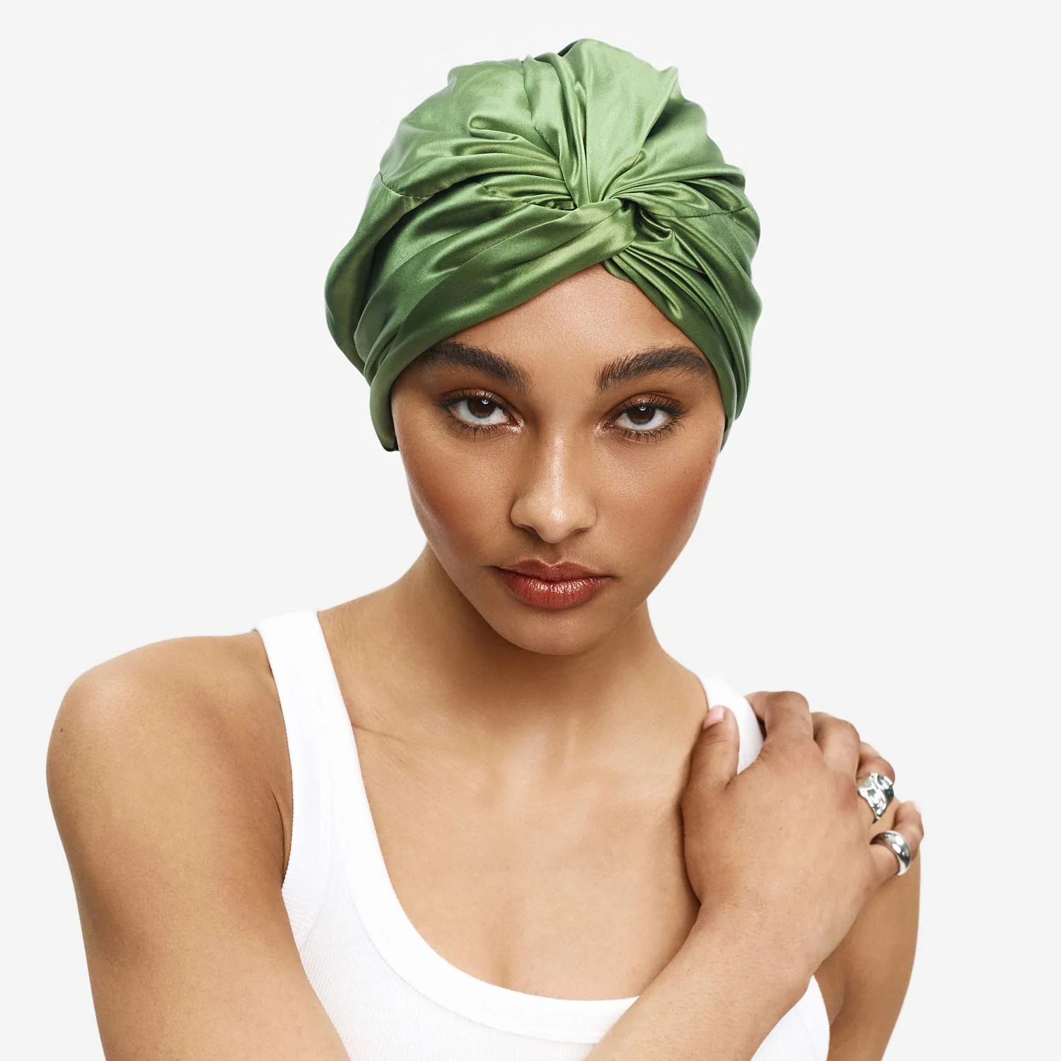 Organic Silk Hair Bonnet - Image 131