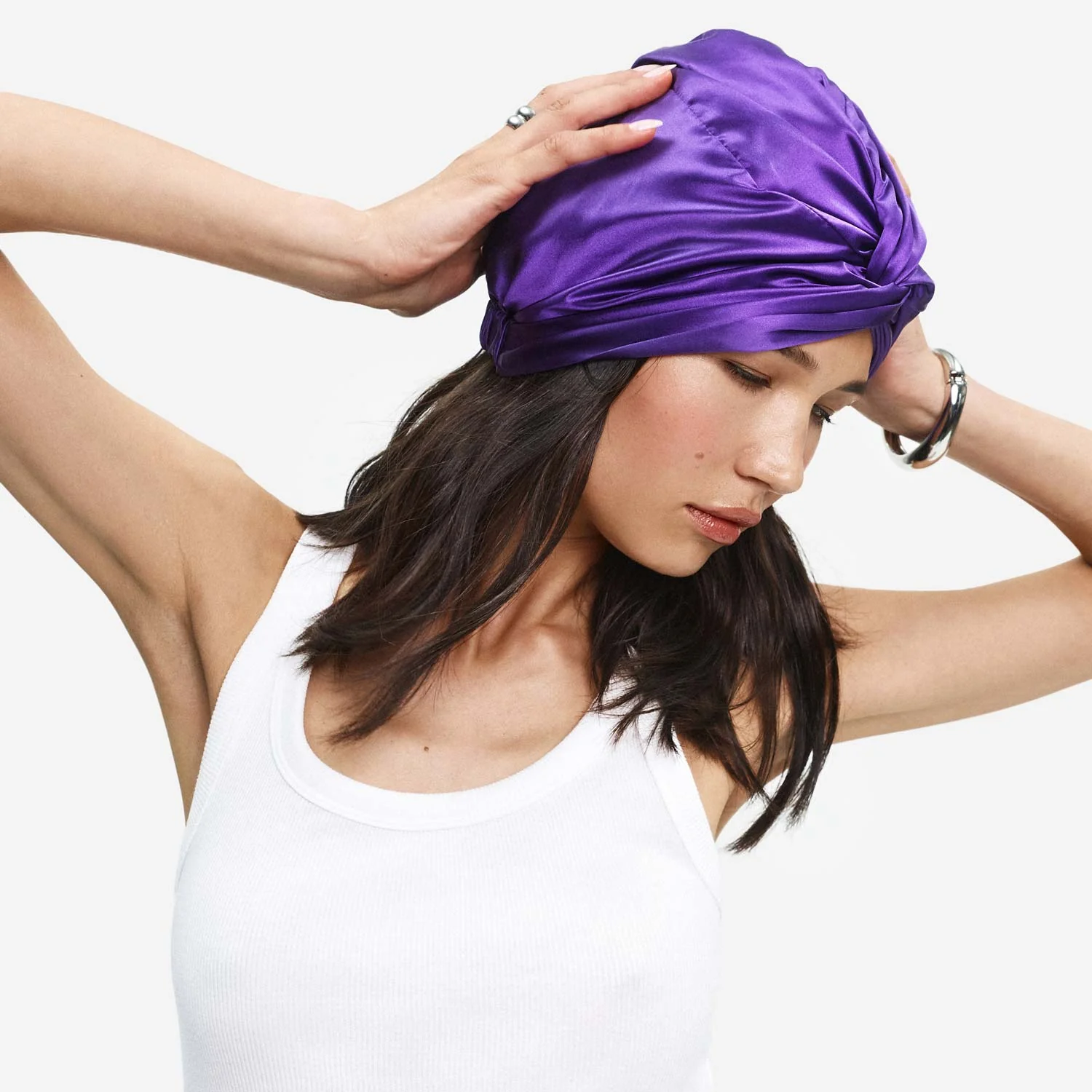 Organic Silk Hair Bonnet - Image 149